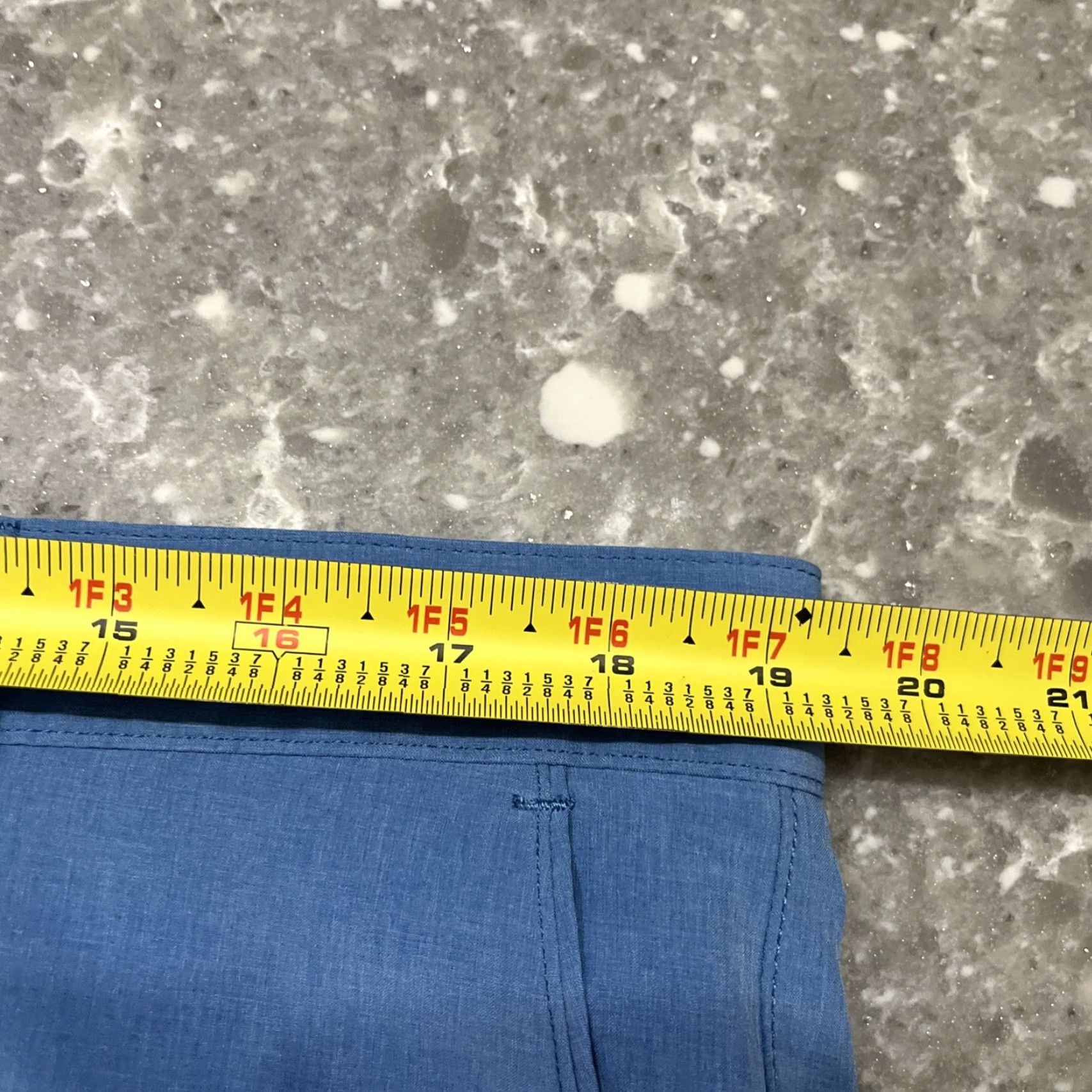 Peter Millar Peter Millar Wicking Shorts 10" Inseam Blue Polyester Regular Men 38 Belt Loops Pockets Stretch Concealed Logo Size US 38 / EU 54 - 3 Thumbnail