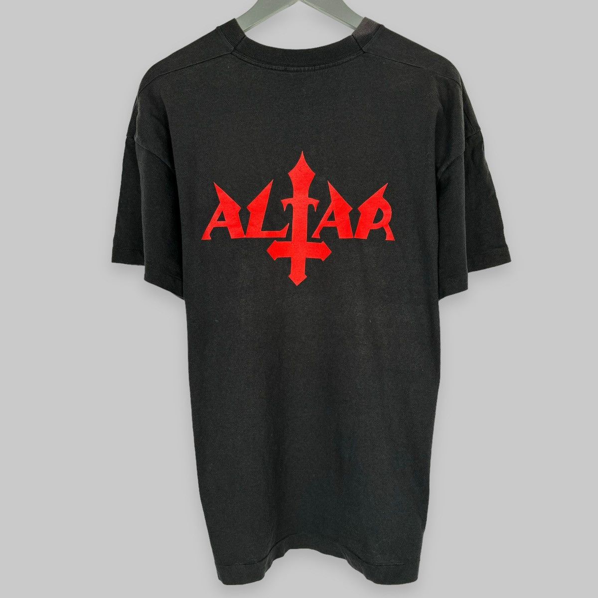 Band Tees Vintage 1999 Altar ‘Optimo Diablo’ Screen Stars T Shirt Size US XL / EU 56 / 4 - 2 Thumbnail