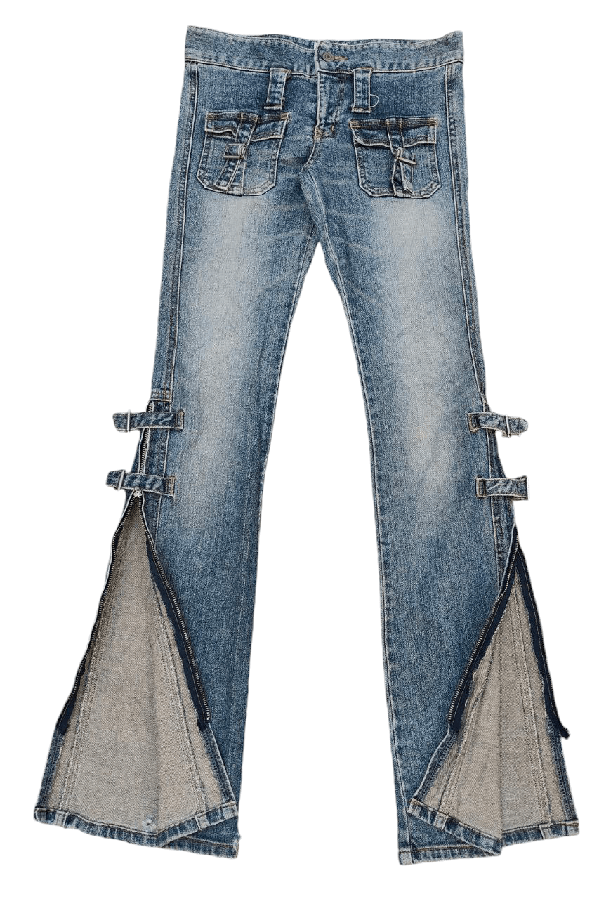 Japanese Brand Forever Love Flare Denim Size 29" - 1 Thumbnail