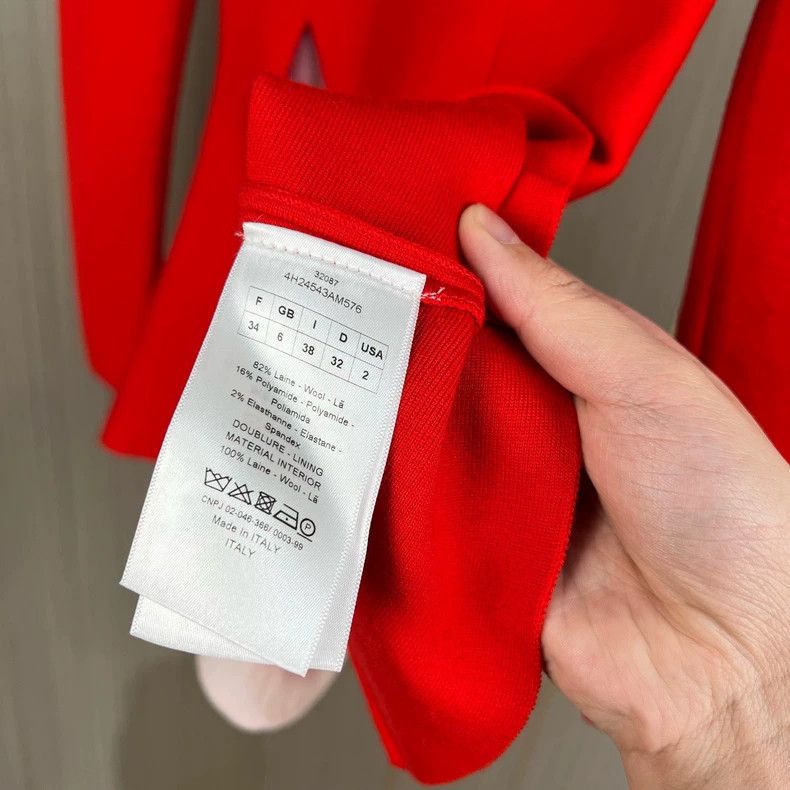 Dior Dior Double-layer wool knitted waist long sleeves 2504-Next Size S / US 4 / IT 40 - 7 Thumbnail