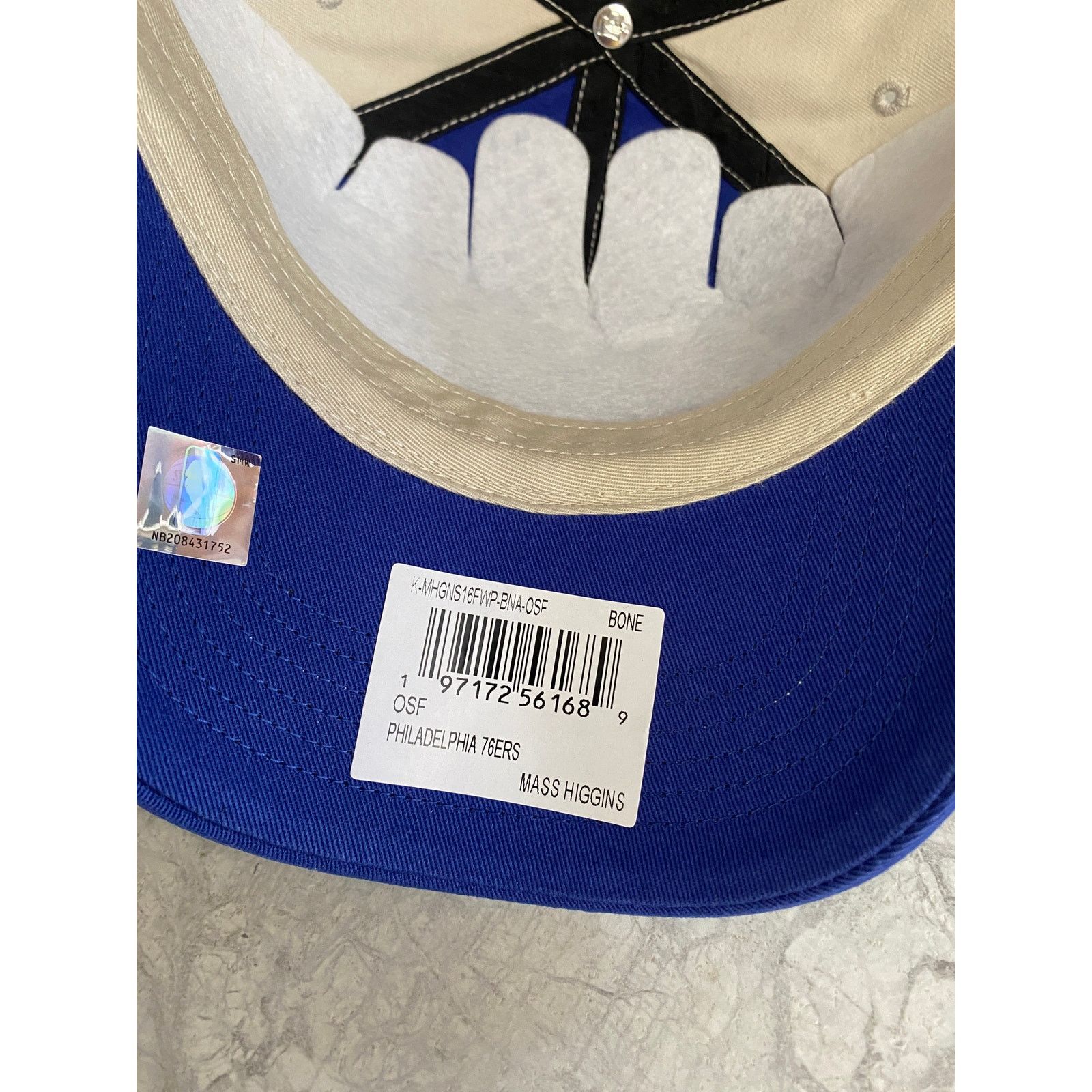 NBA NWT Philadelphia 76ers NBA Basketball Hat Size ONE SIZE - 6 Thumbnail