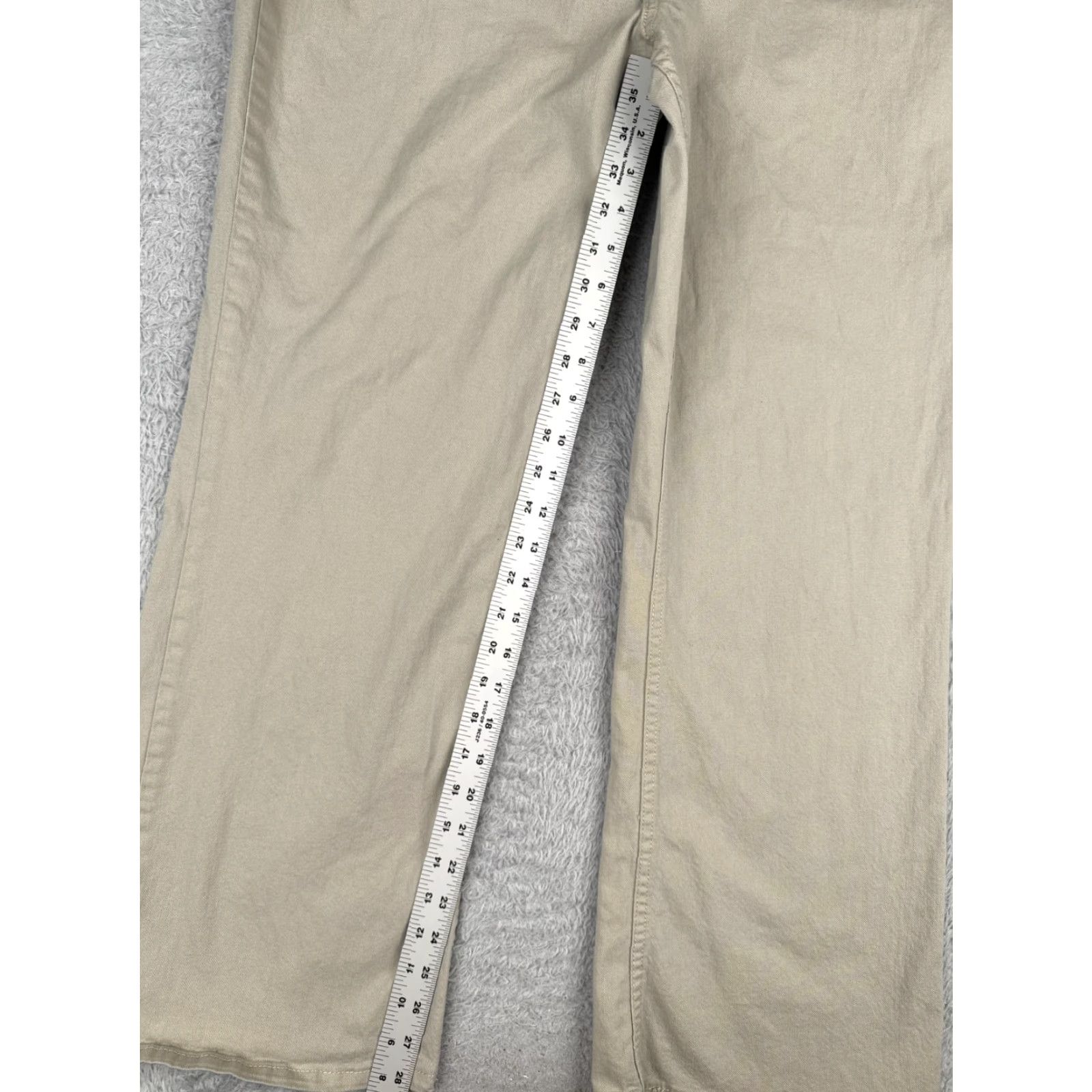 Levi's VINTAGE Levi's Jeans Women 18 Beige Denim Low Rise Bootcut Cotton Medium Wash 38x29 Remains? Size 40" / US 18 - 7 Thumbnail