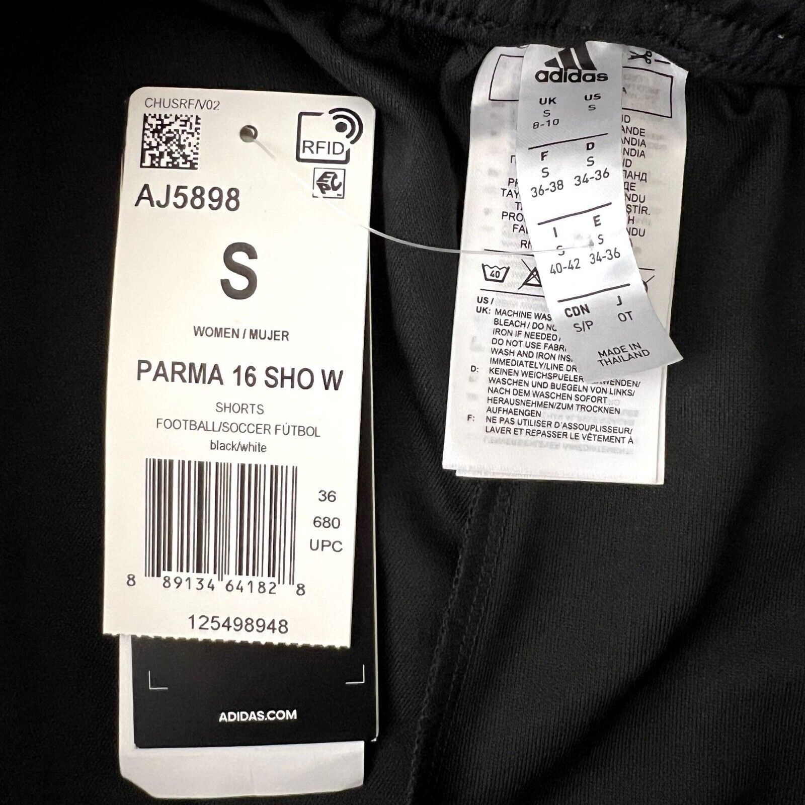 Adidas Adidas Black Athletic Drawstring Shorts Size 27" / US 4 / IT 40 - 3 Thumbnail
