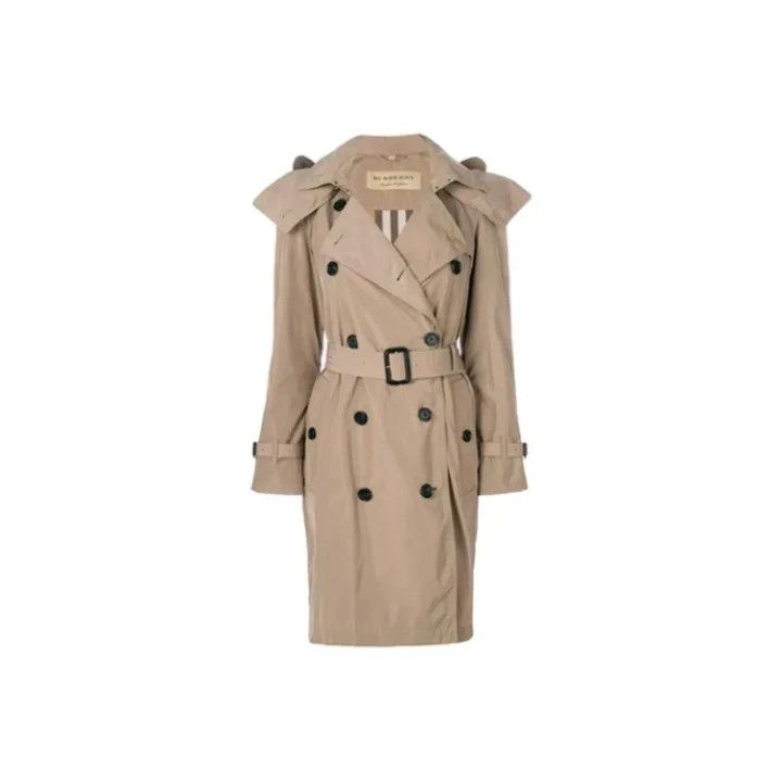 Burberry Burberry Belted Long Trench Coat with Detachable Hood 0079 Size M / US 6-8 / IT 42-44 - 1 Thumbnail