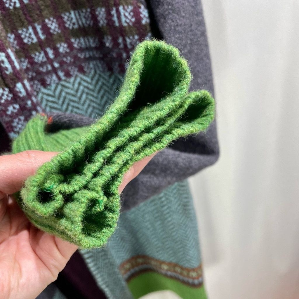 Other NEW Eribe Scotland Pioneer Fairisle Wool Cardigan Size S/M Size S / US 4 / IT 40 - 6 Thumbnail