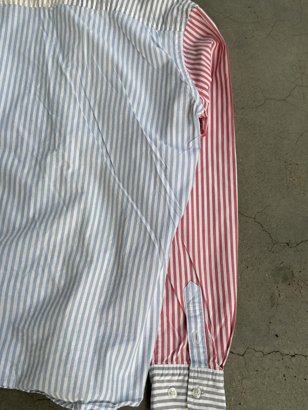 Beams Japan Beams Boy Multicolour Stripes Button Up Shirt Size US S / EU 44-46 / 1 - 15 Thumbnail