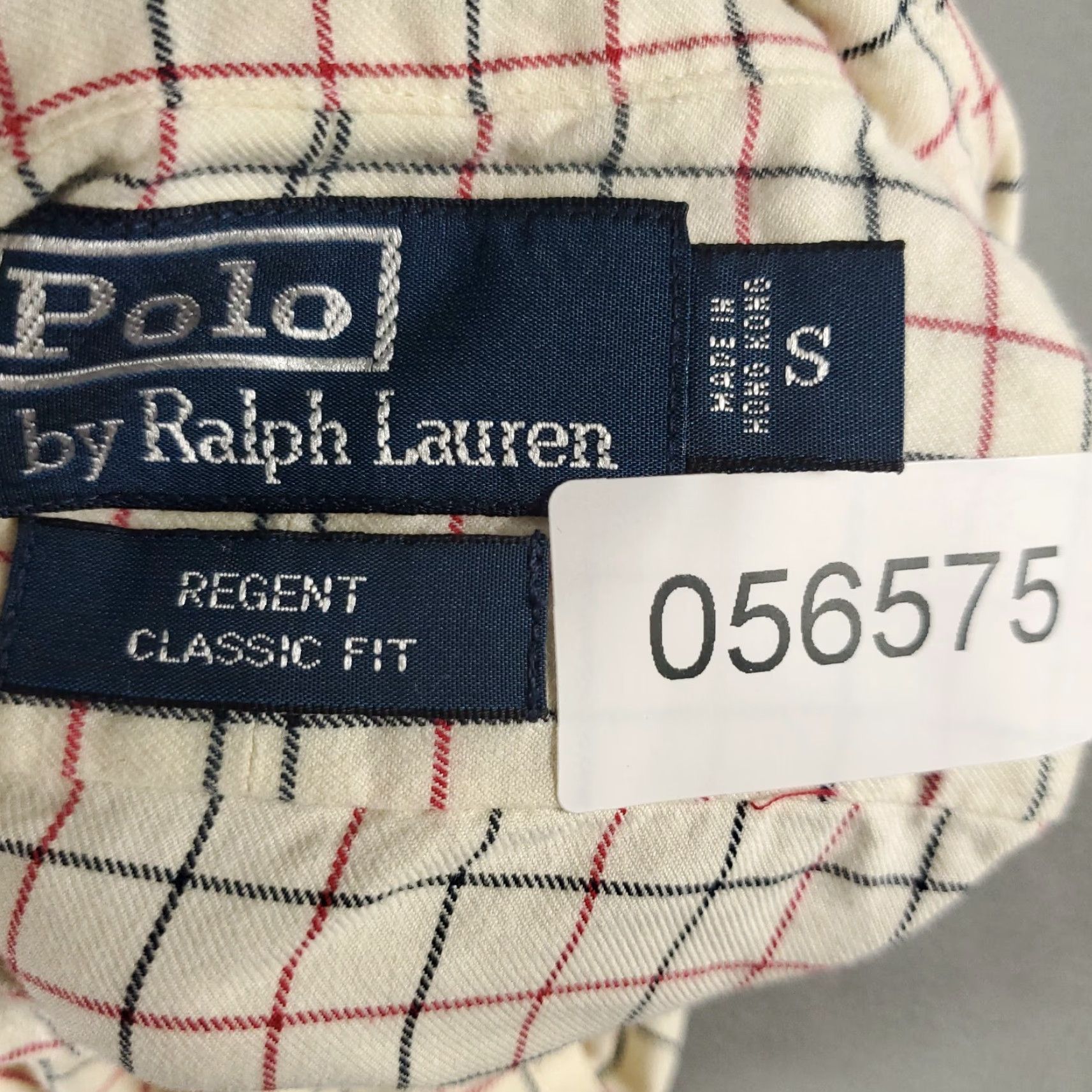 Ralph Lauren Ralph Lauren Shirt Mens Small Beige Check Pony Casual Button Up Long Sleeve Size US S / EU 44-46 / 1 - 7 Thumbnail