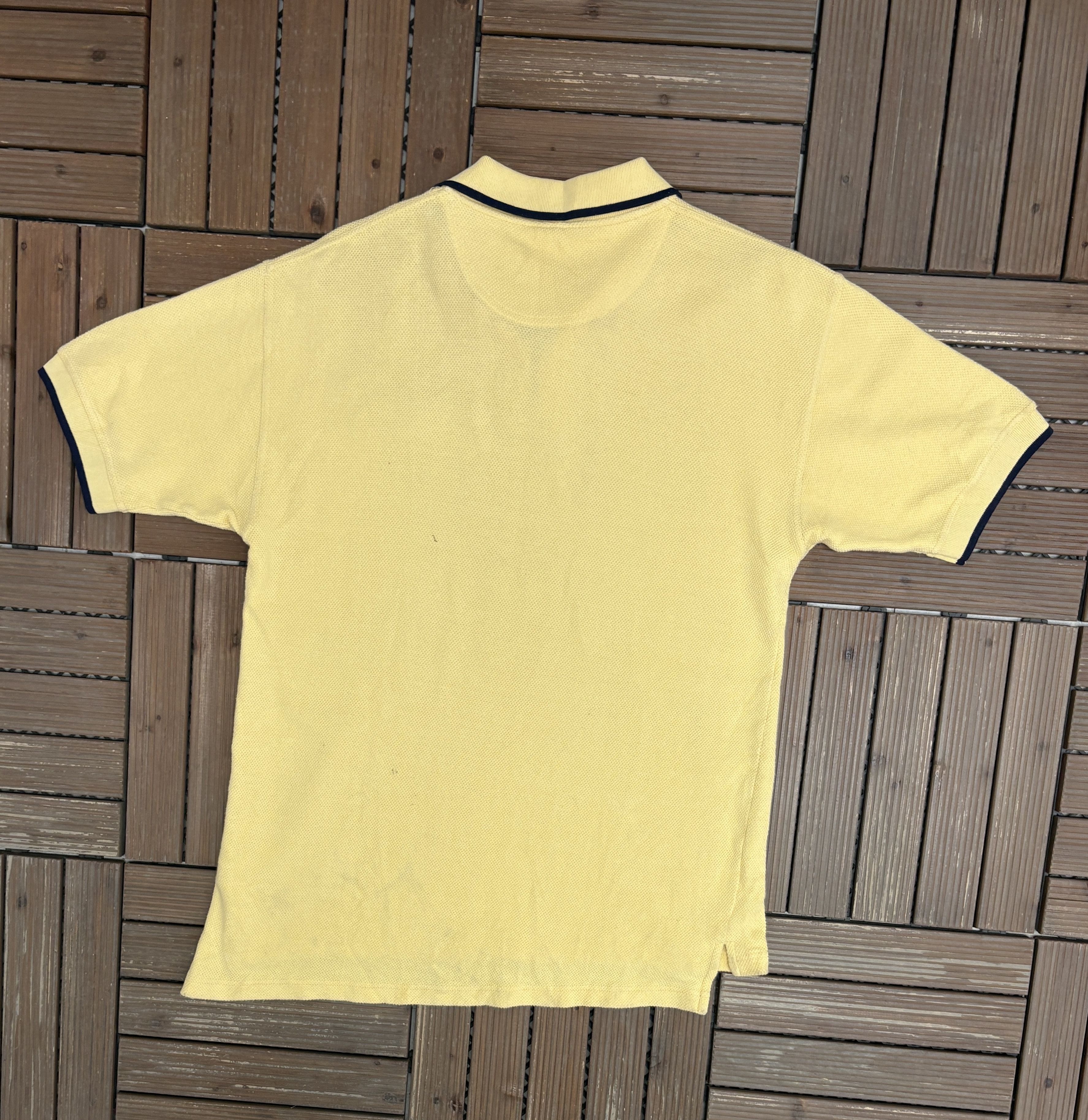 Vintage Michigan Wolverines Vintage Yellow Polo T-Shirt Tee Size US L / EU 52-54 / 3 - 4 Thumbnail