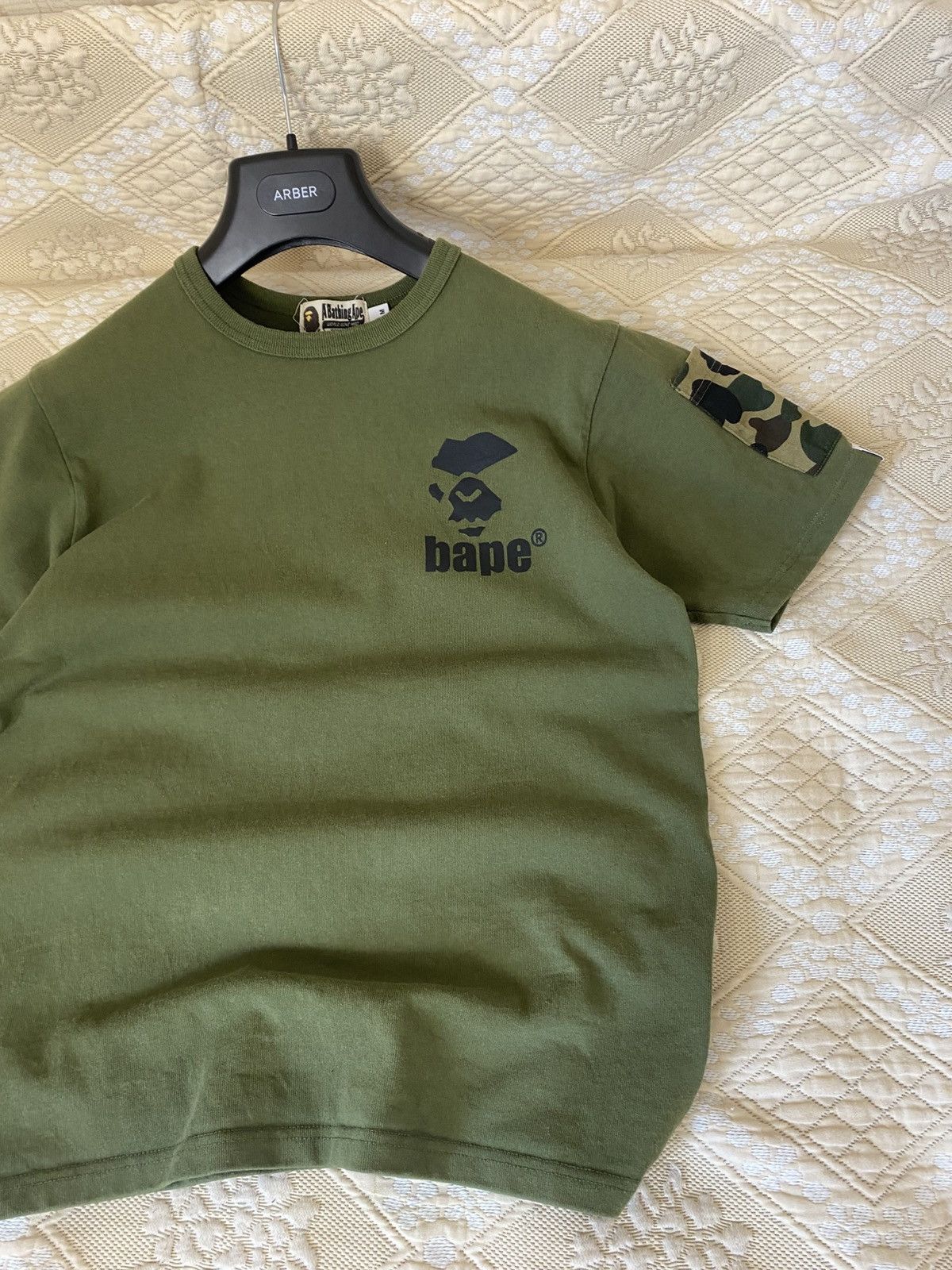 Bape 🔥 Bape Camo Monogram Shirt A Bathing Ape Pockets Logo Y2K Size US M / EU 48-50 / 2 - 2 Thumbnail
