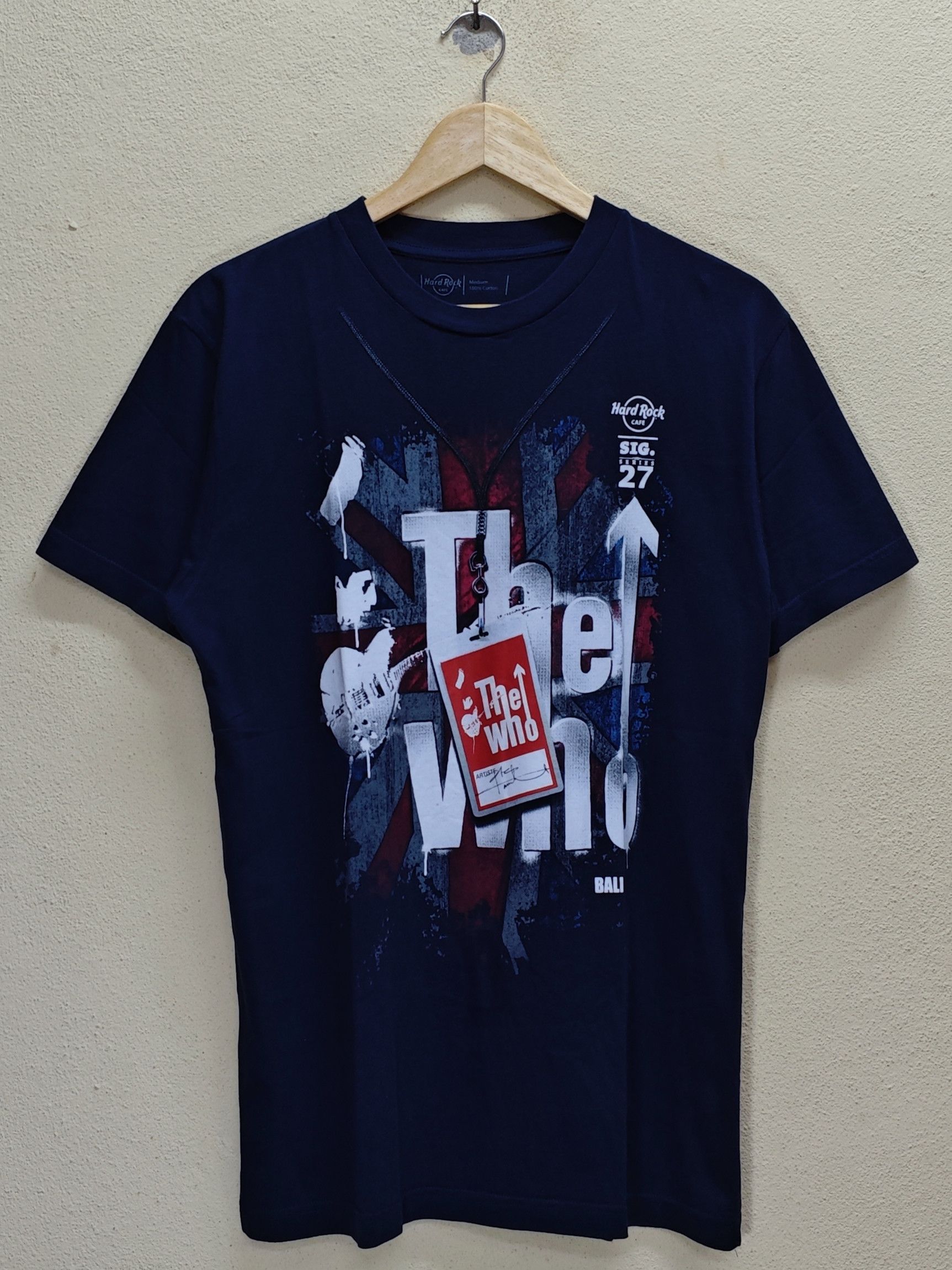 Band Tees THE WHO X HARD ROCK CAFE Bali Signature Series 27 Tee Size US M / EU 48-50 / 2 - 1 Thumbnail