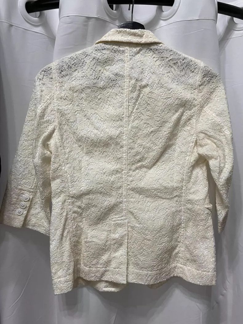 Comme des Garcons Comme Des Garcons Skinny lace beige three-quarter sleeve b Size XS / US 0-2 / IT 36-38 - 2 Thumbnail