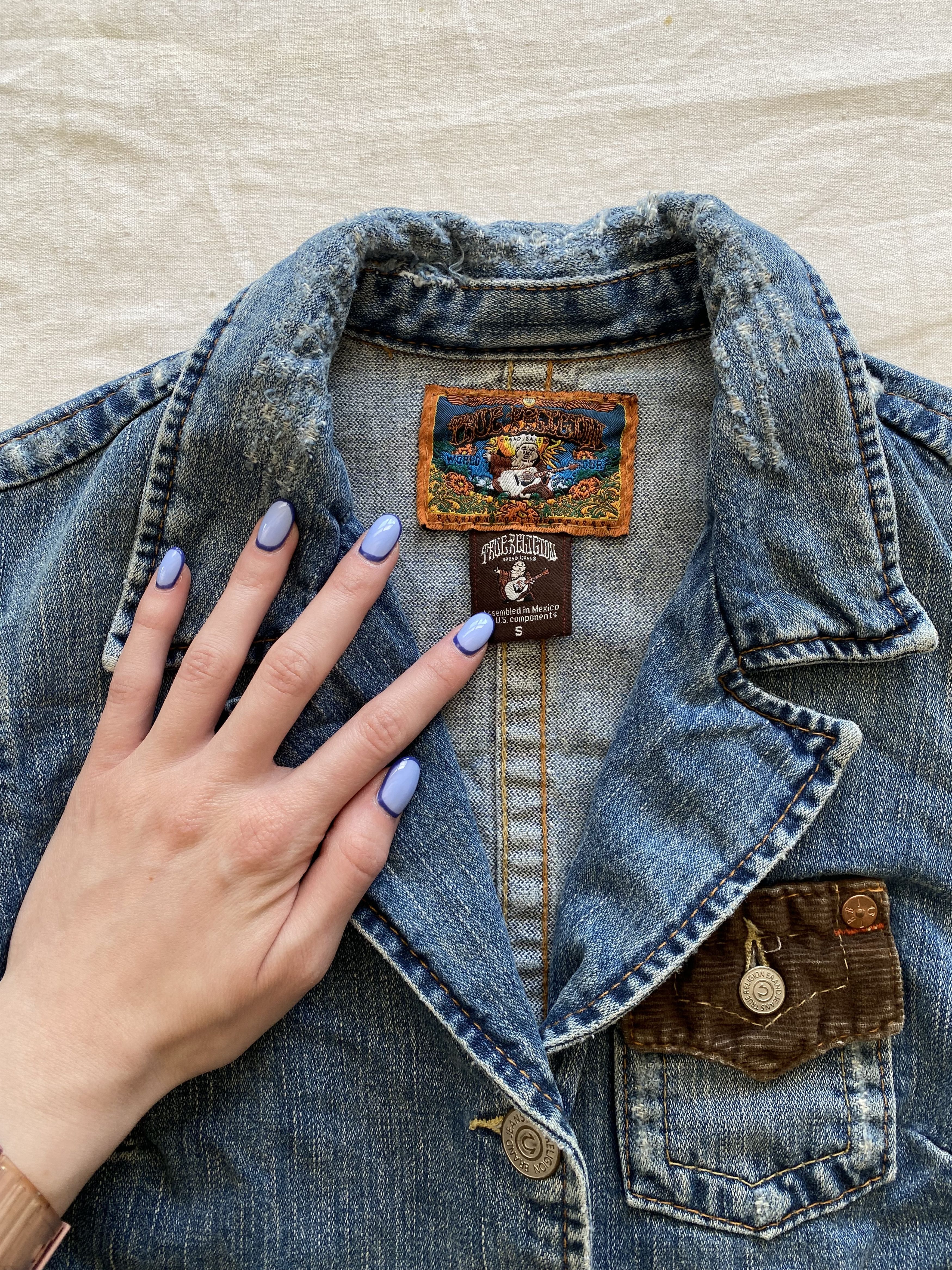 True Religion Vintage Y2K Denim Jacket