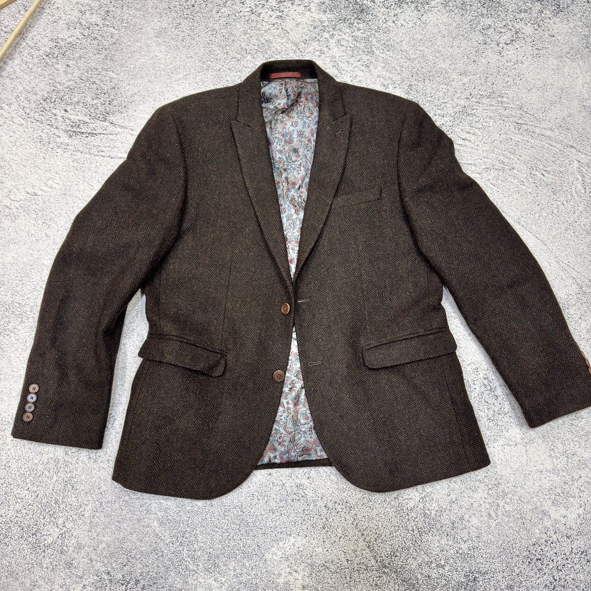 NEXT Next Wool Blazer 42/107cm Slim Fit Size 42S - 9 Thumbnail