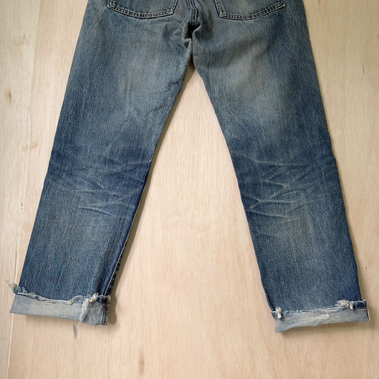 Levi's Vintage Levis Selvedge Big E jeans 502XX Japan Size US 33 - 15 Thumbnail