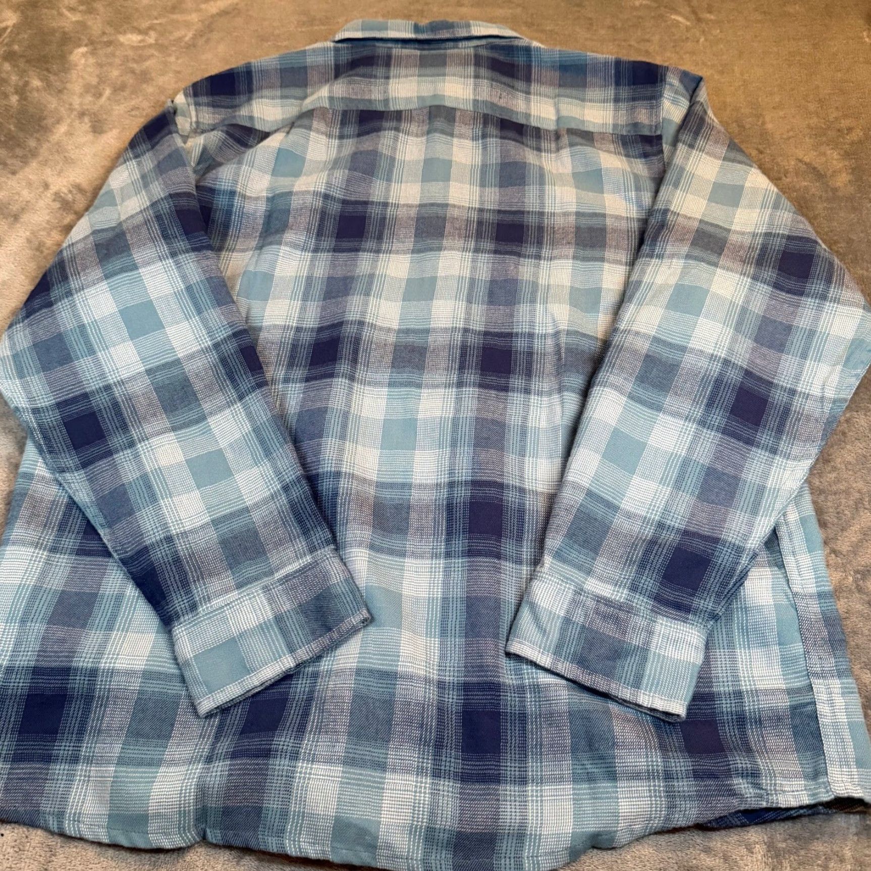Marmot VINTAGE Marmot Fairfax Novelty Lightweight Flannel Shirt Arctic Blue Plaid Mens 2XL NWT Size US XXL / EU 58 / 5 - 5 Thumbnail