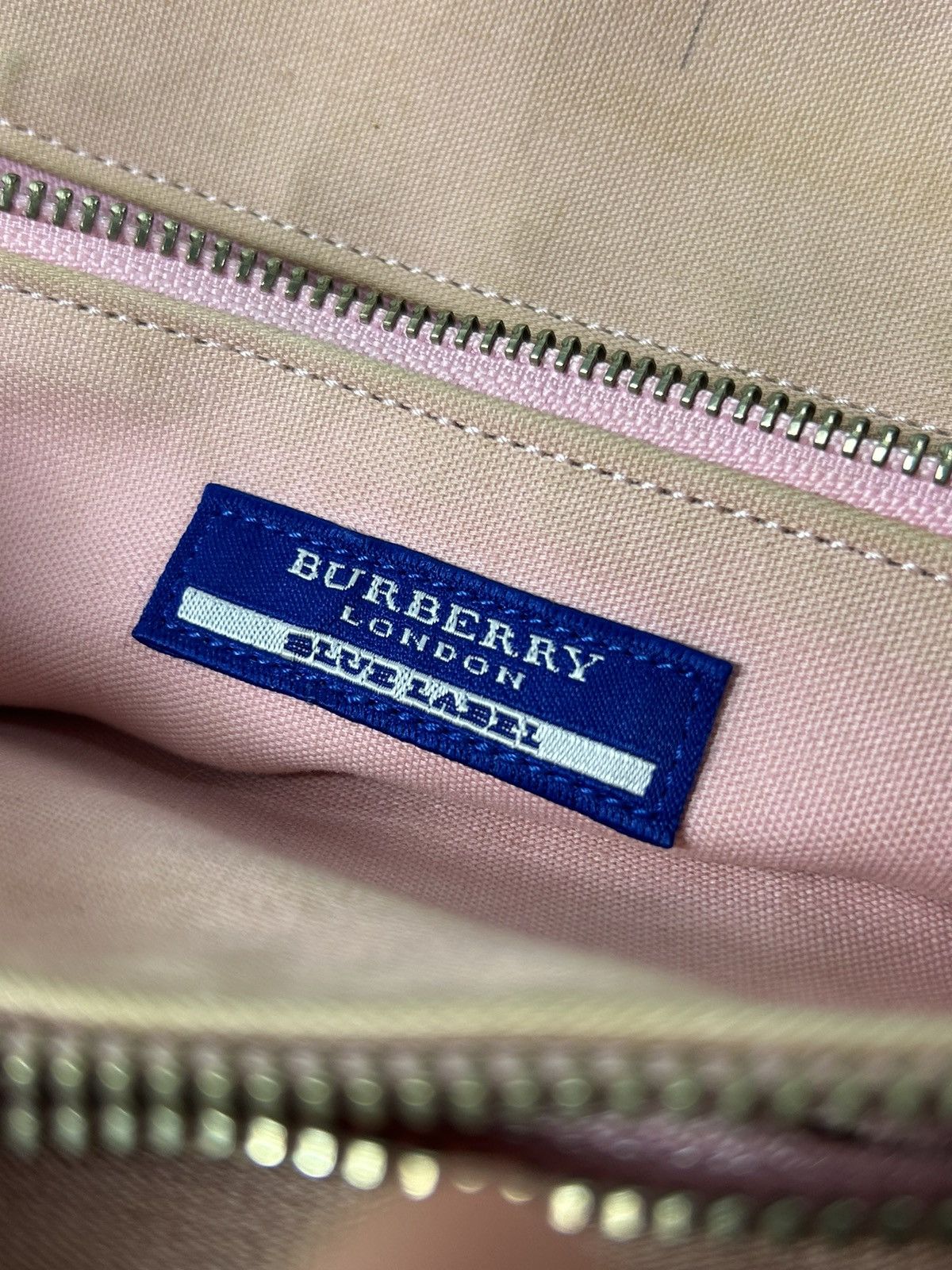 Burberry Burberry Blue Label Canvas Tote Bag Size ONE SIZE - 8 Thumbnail