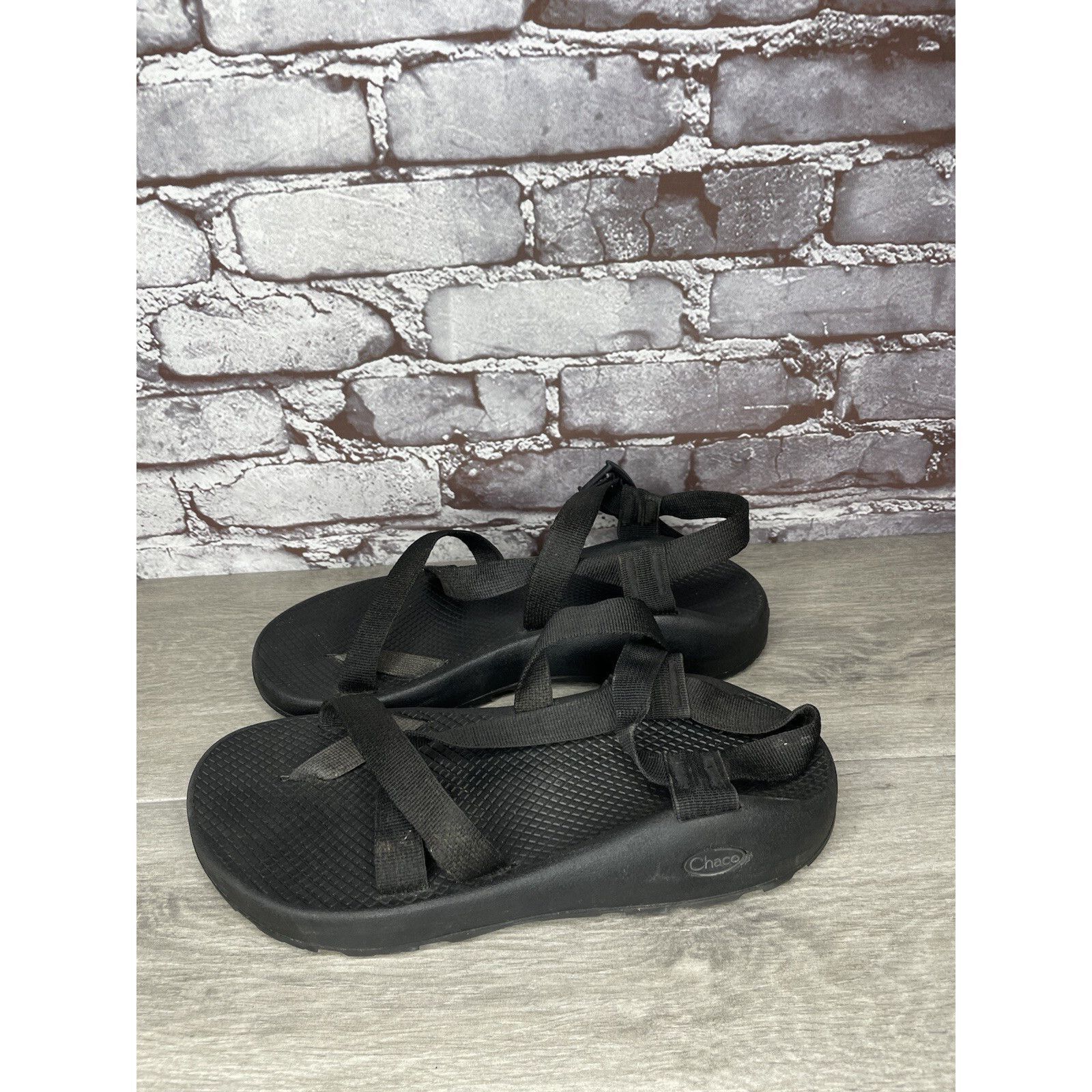 Chaco Chaco Z/1 Classic Black Nylon Comfort Strappy Sandals Men's Size US 10 / EU 43 - 14 Thumbnail
