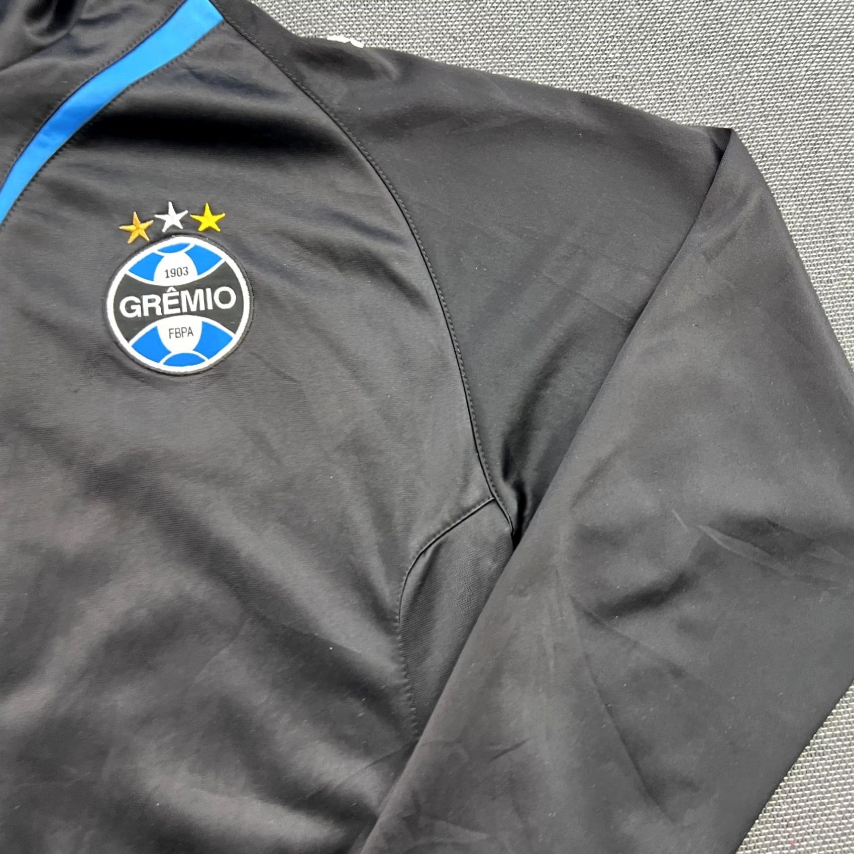 Puma VINTAGE PUMA Football Jacket Mens S Track Jacket Black Full Zip Size US S / EU 44-46 / 1 - 7 Thumbnail