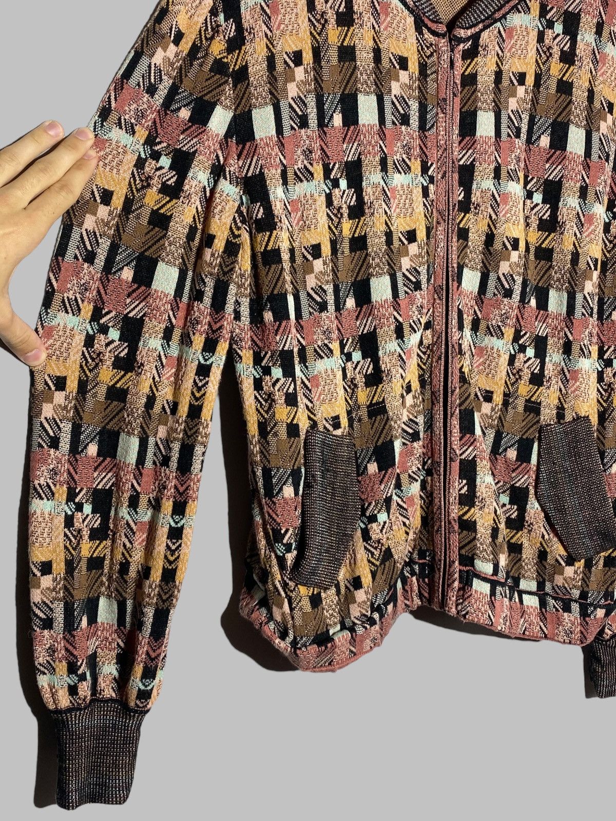Other 🔥 IVKO TARTAN CHECK PATTERN SUIT BOMBER & SWEATPANTS WONEN’S Size XXL / US 16-18 / IT 52-54 - 5 Thumbnail