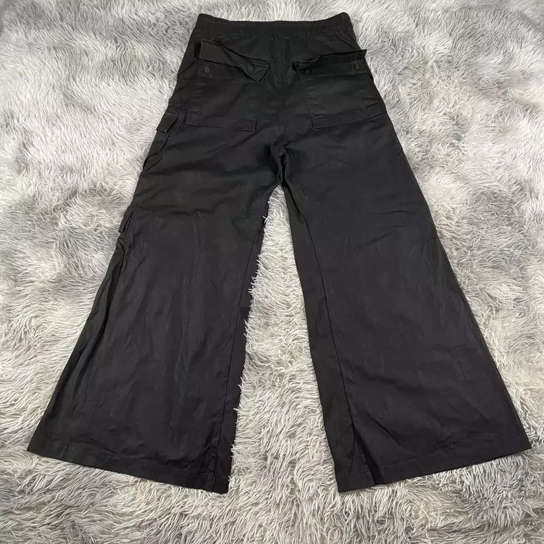 Rick Owens Rick Owens Cargo Wide Leg Pants Black- Size US 44 / EU 60 - 2 Thumbnail