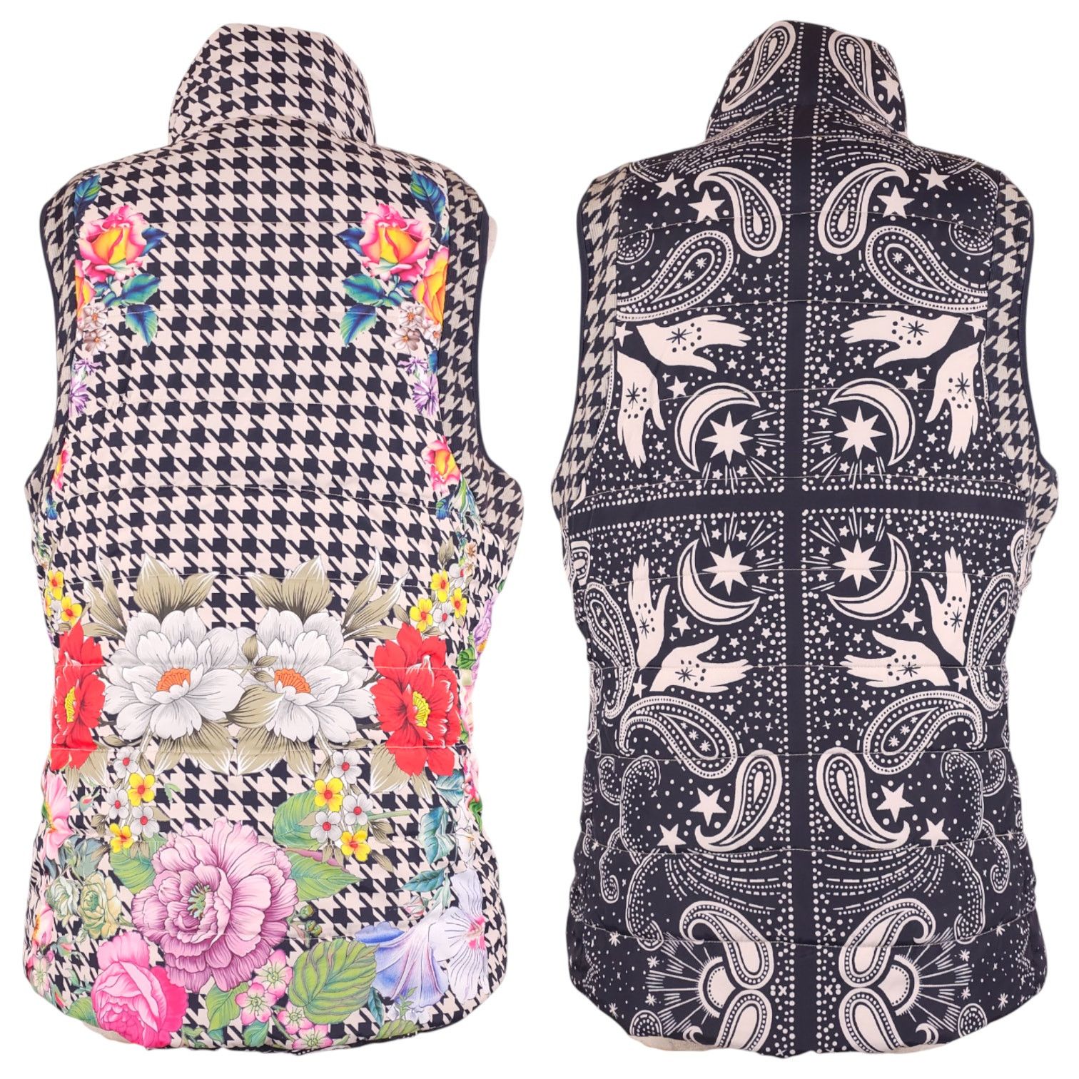 Johnny Was Johnny Was Sasha Reversible Vest Jacket Sz Medium Size M / US 6-8 / IT 42-44 - 3 Thumbnail