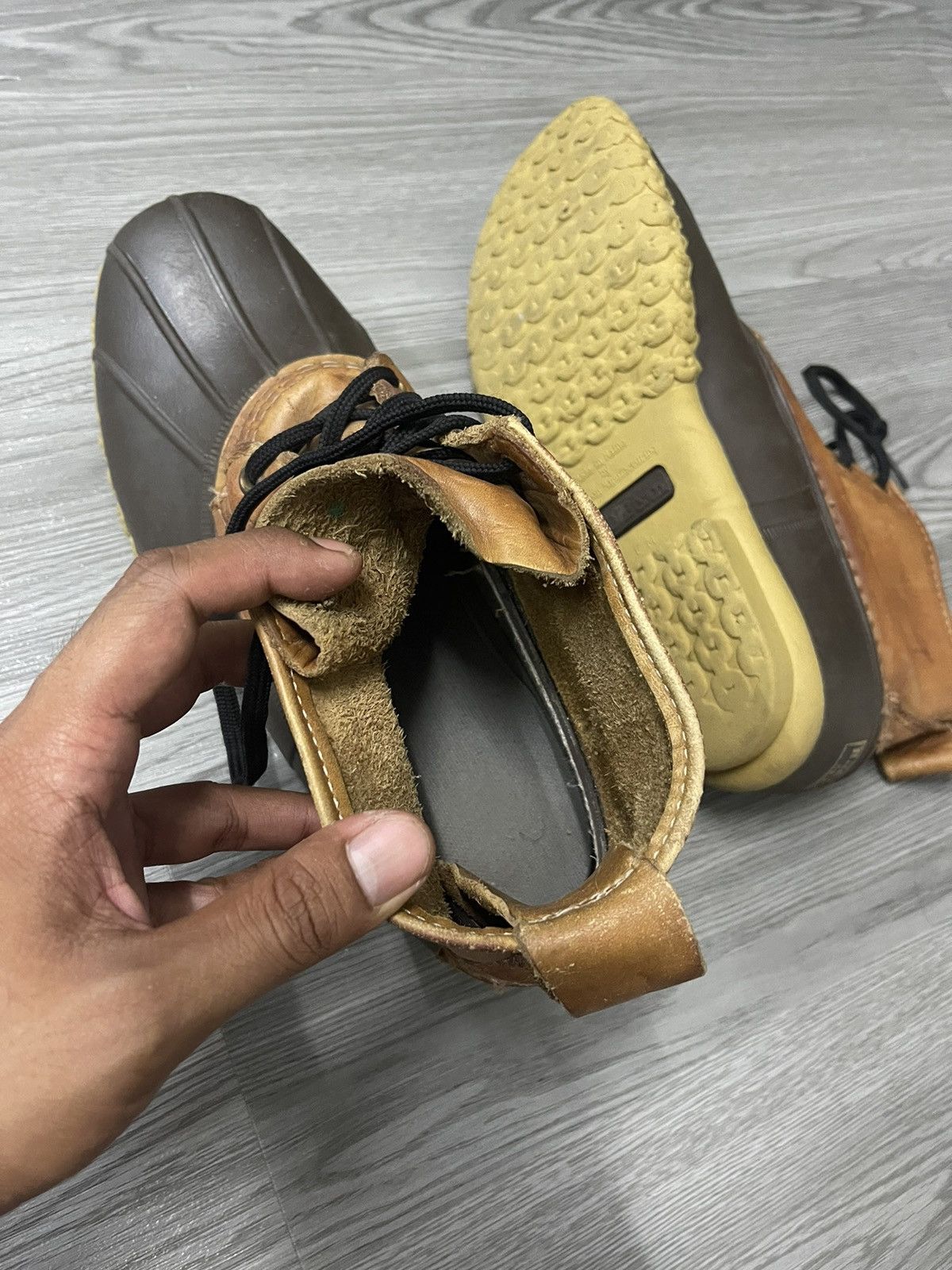 L.L. Bean × Vintage Vintage L.L Bean leather boots Size US 8 / EU 41 - 7 Thumbnail