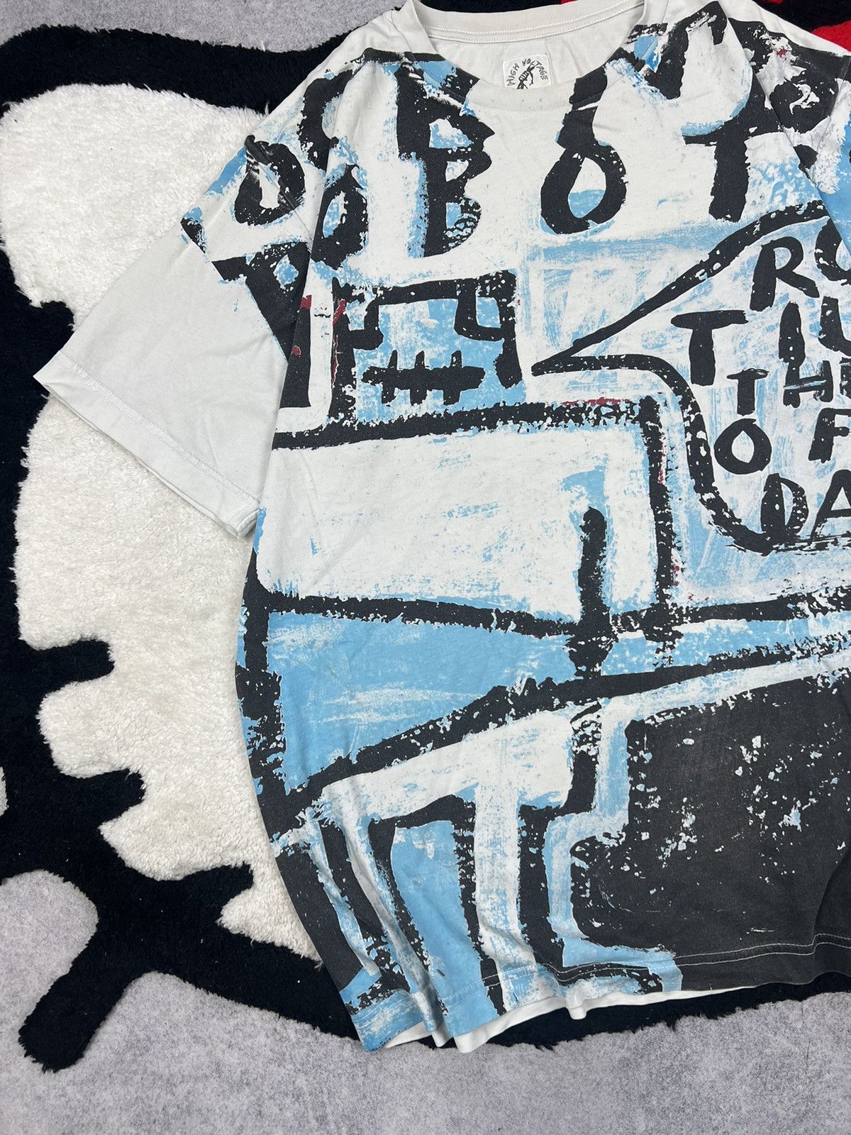Mambo Vintage Y2K Mambo Overprinted Surf Style USA Tee Shirt Size US XL / EU 56 / 4 - 2 Thumbnail