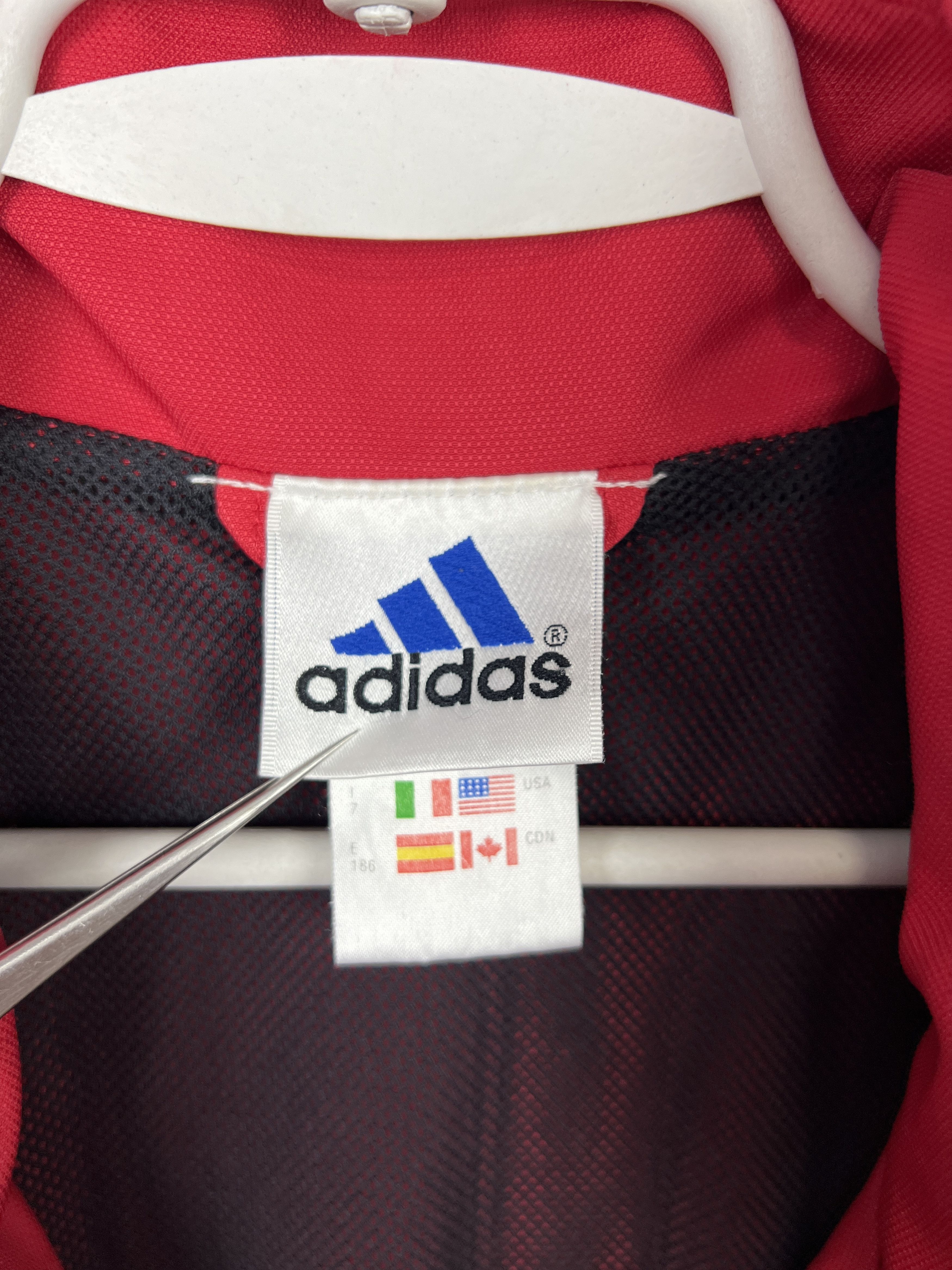 Adidas Vintage 90's Adidas Nurnberg Football Jacket Soccer Size US L / EU 52-54 / 3 - 12 Thumbnail