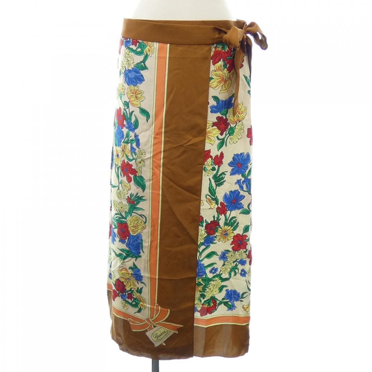 Gucci Gucci 747232 ZANN9 Silk Skirt Others Skirts 747232 ZANN9 DUTY FREE for USA