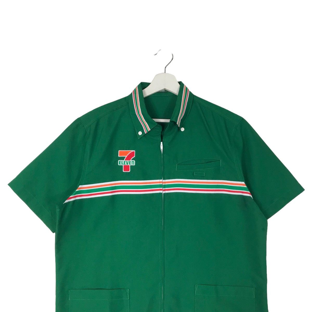 Designer 💥 7ELEVEN WORK ZIPPER SHIRTS Size US L / EU 52-54 / 3 - 4 Thumbnail