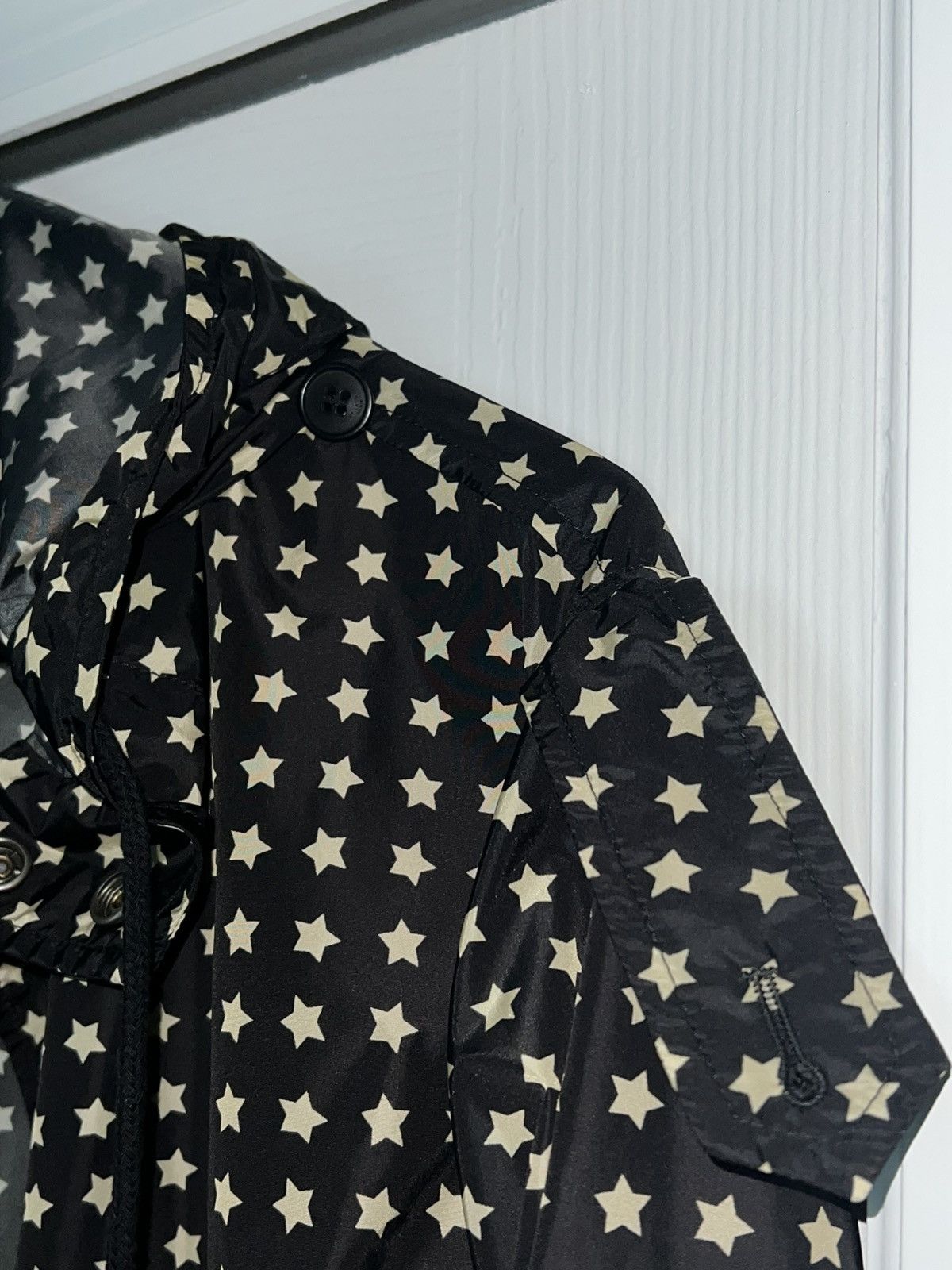 Saint Laurent Paris Star print windbreaker Size US S / EU 44-46 / 1 - 4 Thumbnail