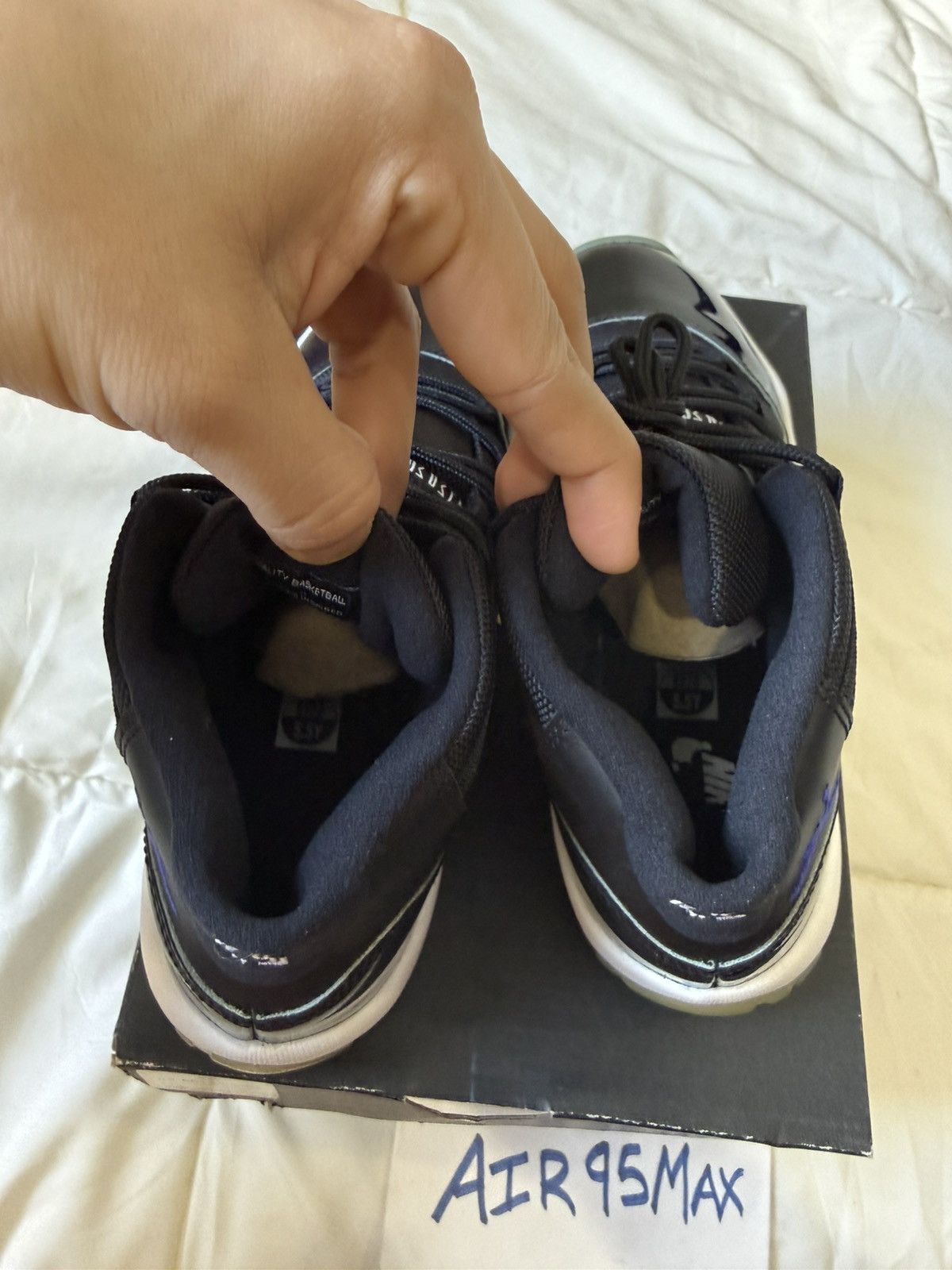 Jordan Brand Nike Air Jordan 11 Space jam BG Size US 5.5 / EU 38 - 5 Thumbnail