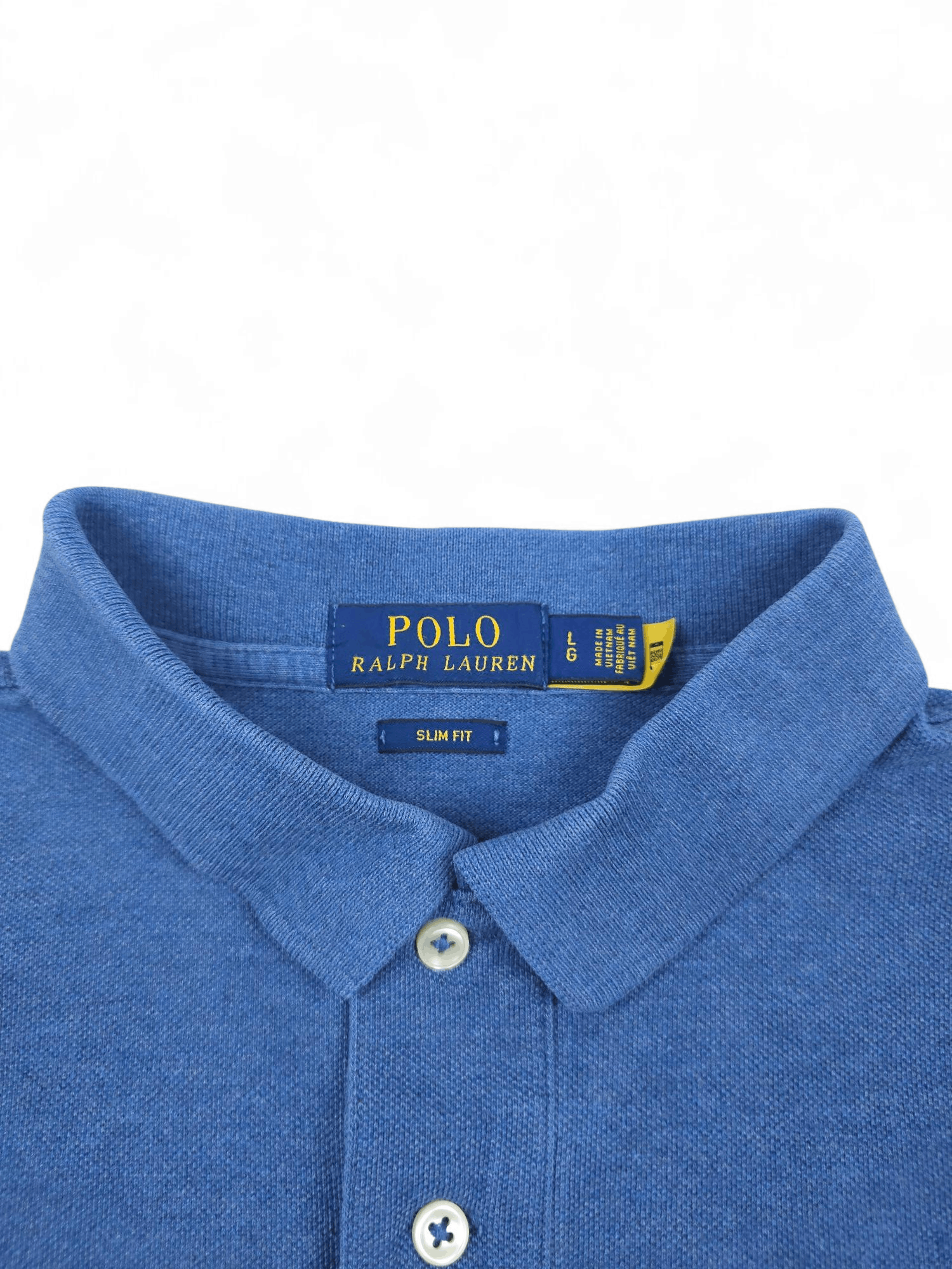 Polo Ralph Lauren 💎 Vintage Ralph Lauren Slim Fit Logo Polo Shirt Y2K Size US L / EU 52-54 / 3 - 4 Thumbnail