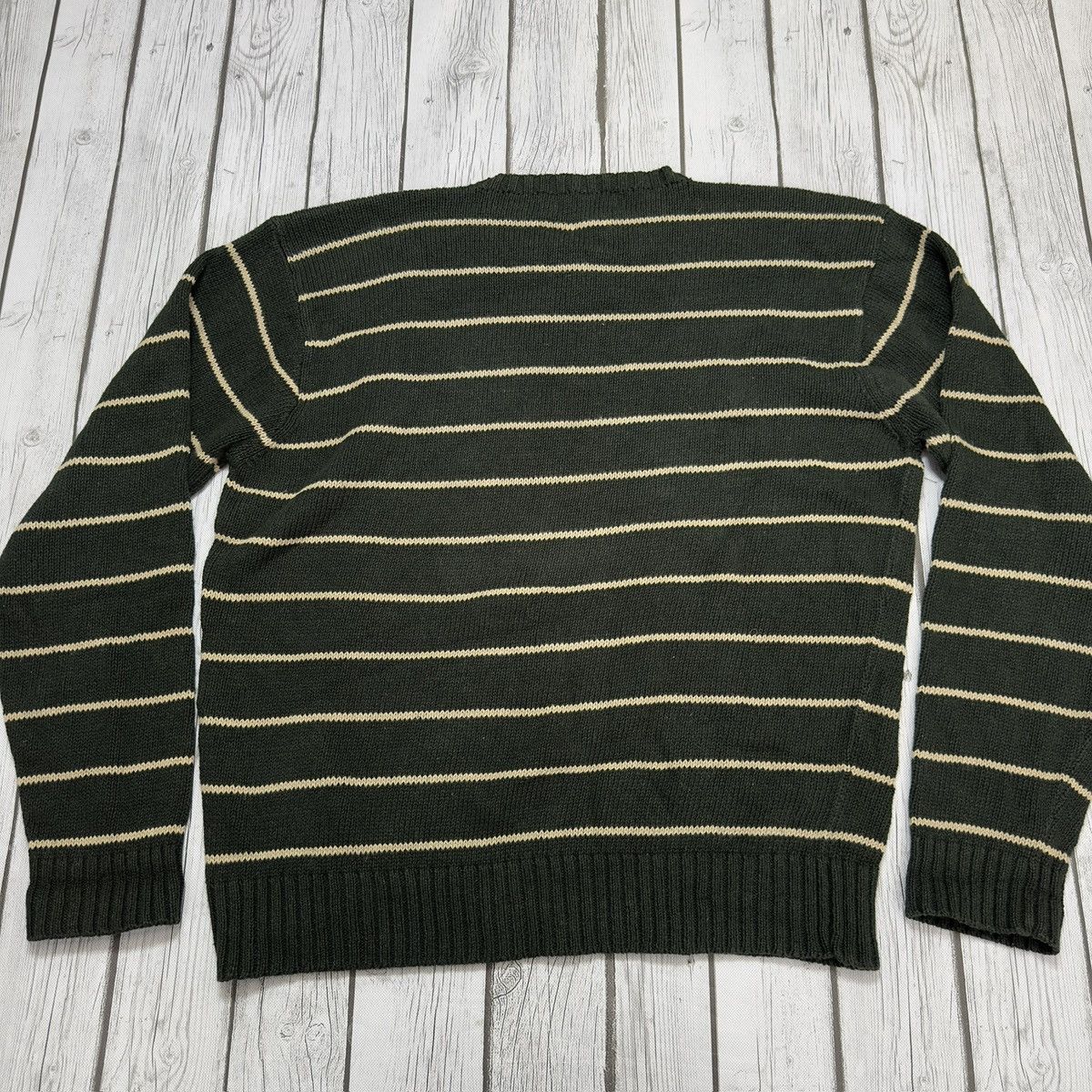 Polo Ralph Lauren × Vintage Vintage Polo linen sweater Size US L / EU 52-54 / 3 - 2 Thumbnail