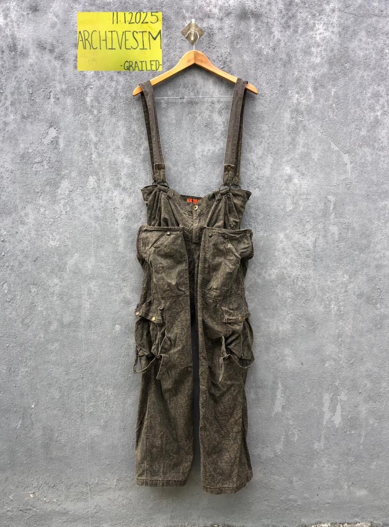 Japanese Brand JFK Weapon Like Fragment Simbol Japan Tactical Coverall Size US 37 - 2 Thumbnail