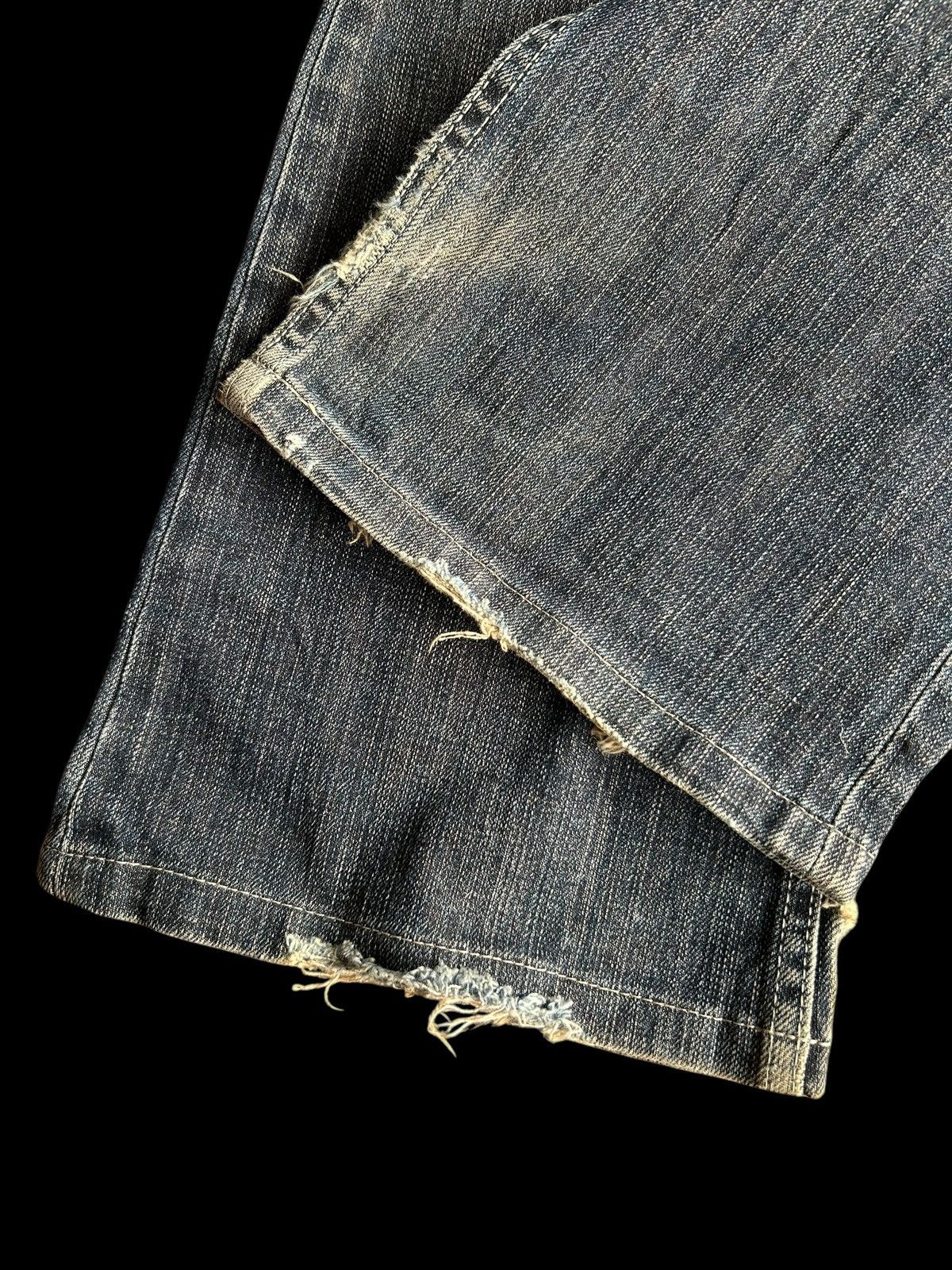 If Six Was Nine × Japanese Brand × Le Grande Bleu (L.G.B.) 🔥FLARE🔥 RUSTY MADE IN JAPAN Distressed Denim Size US 29 - 22 Thumbnail