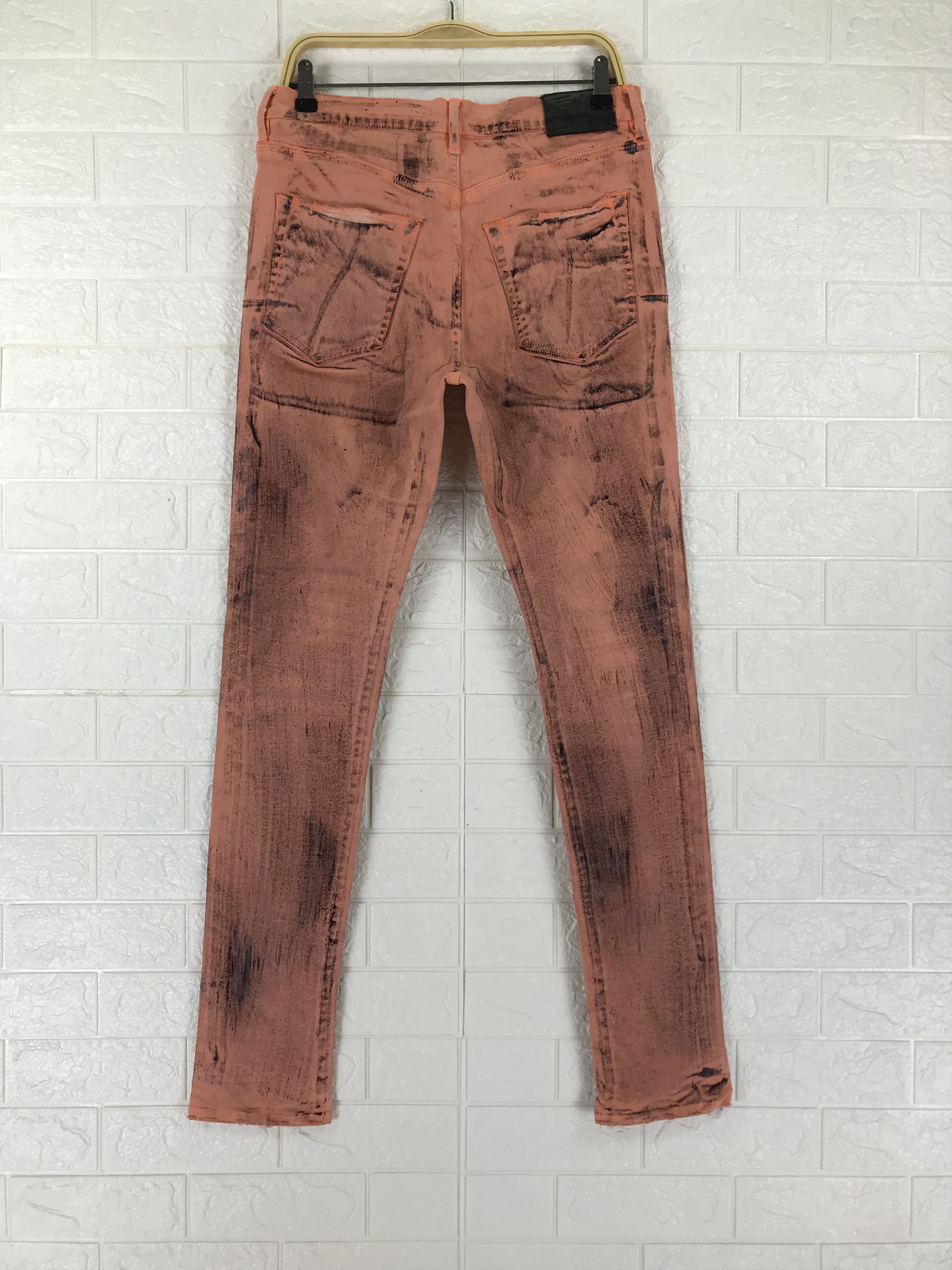 Purple Brand Purple Brand Waxed Jeans Size US 31 - 5 Thumbnail