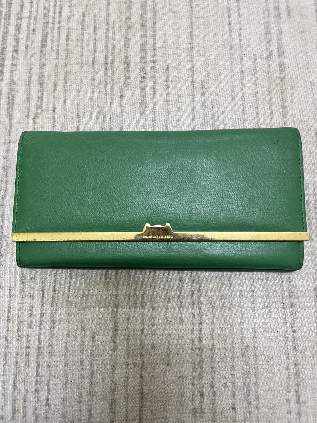 Tsumori chisato leather wallet by issey miyake