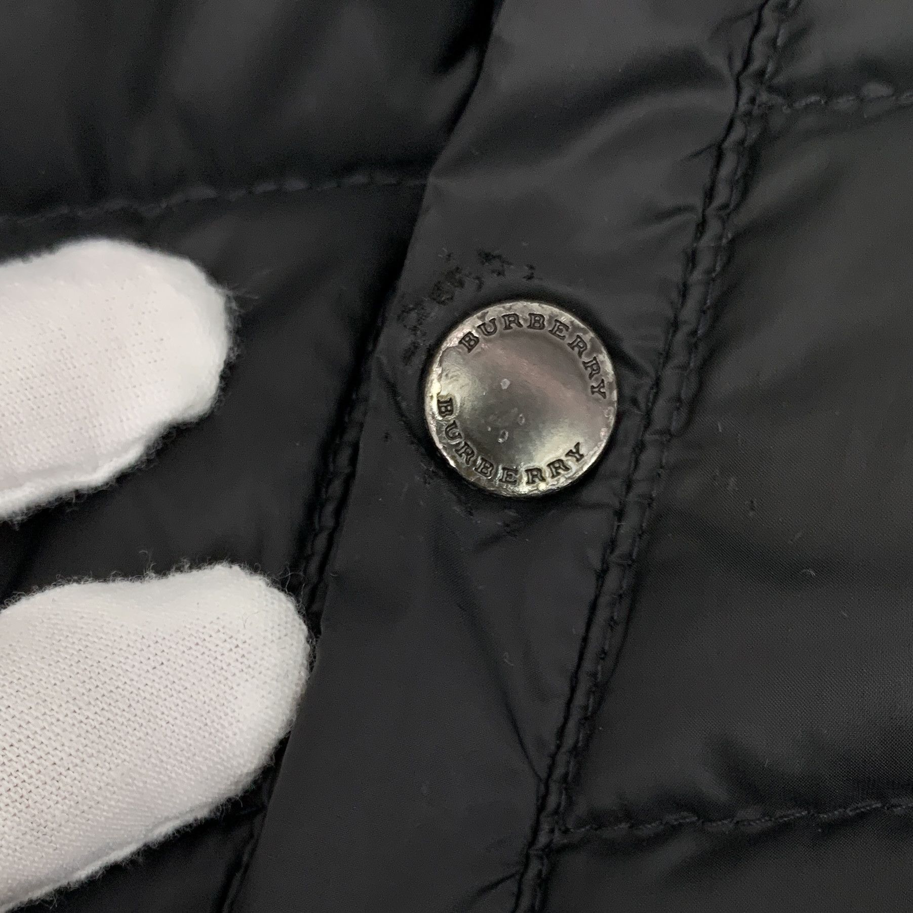 Burberry Burberry Reversible Hooded Cotton Jacket Black (S) Size US S / EU 44-46 / 1 - 11 Thumbnail