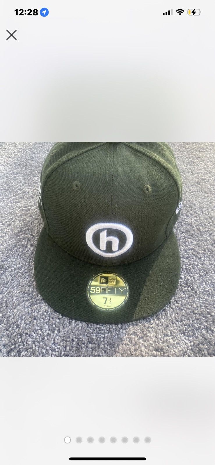 HIDDEN Hidden NYX New Era 59 Fifty Fitted Hat Green Size 7 1/2 Size ONE SIZE - 2 Thumbnail