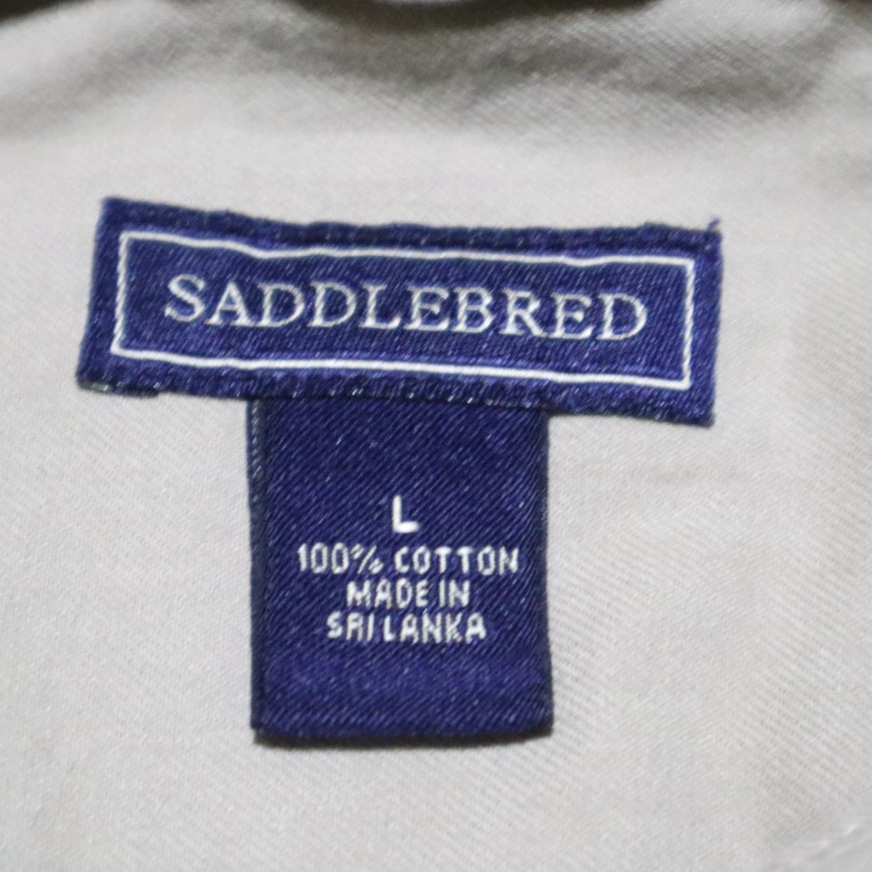 Vintage SADDLEBRED Shirt Men's L Burgundy Long Sleeve Button-Down Plaid Size L Large Size US L / EU 52-54 / 3 - 3 Thumbnail