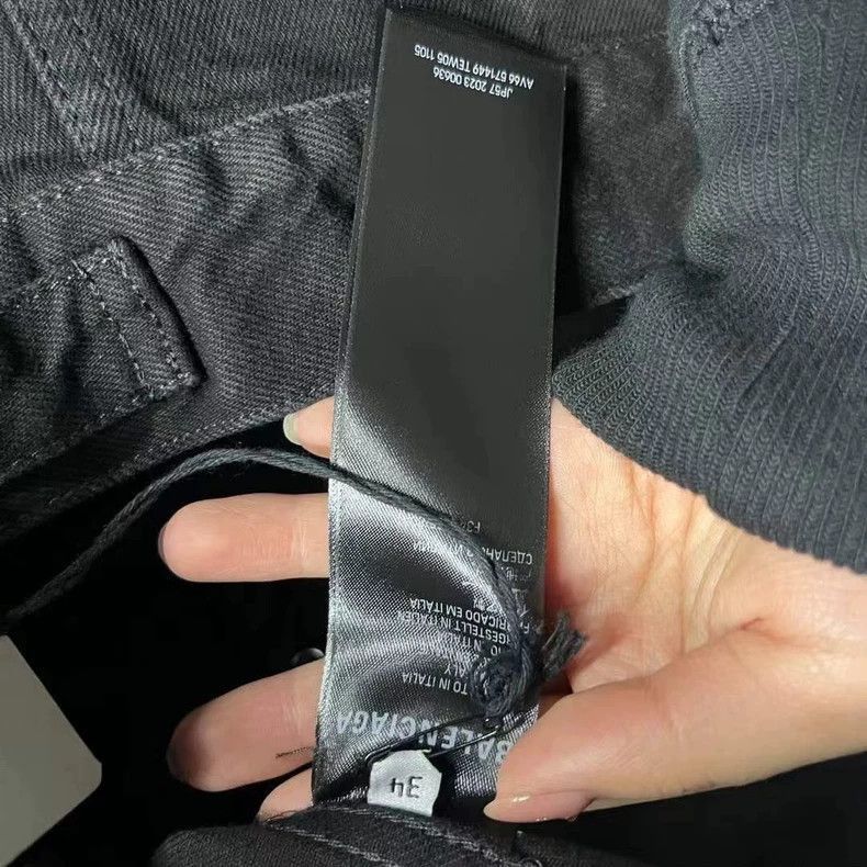 Balenciaga Balenciaga latest gray back logo washed denim jacket-2506 Size US M / EU 48-50 / 2 - 8 Thumbnail