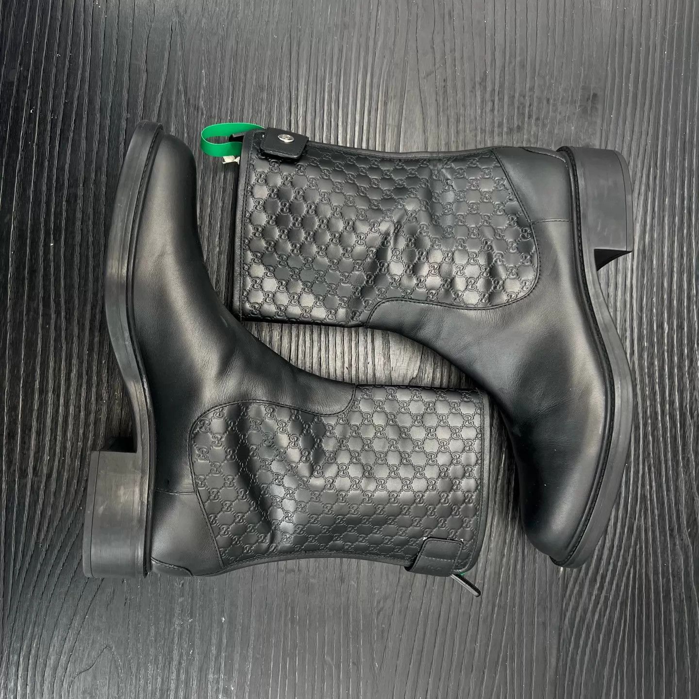 Gucci Gucci GG Print Short Boots Black 39 Size US 8.5 / IT 38.5 - 2 Thumbnail