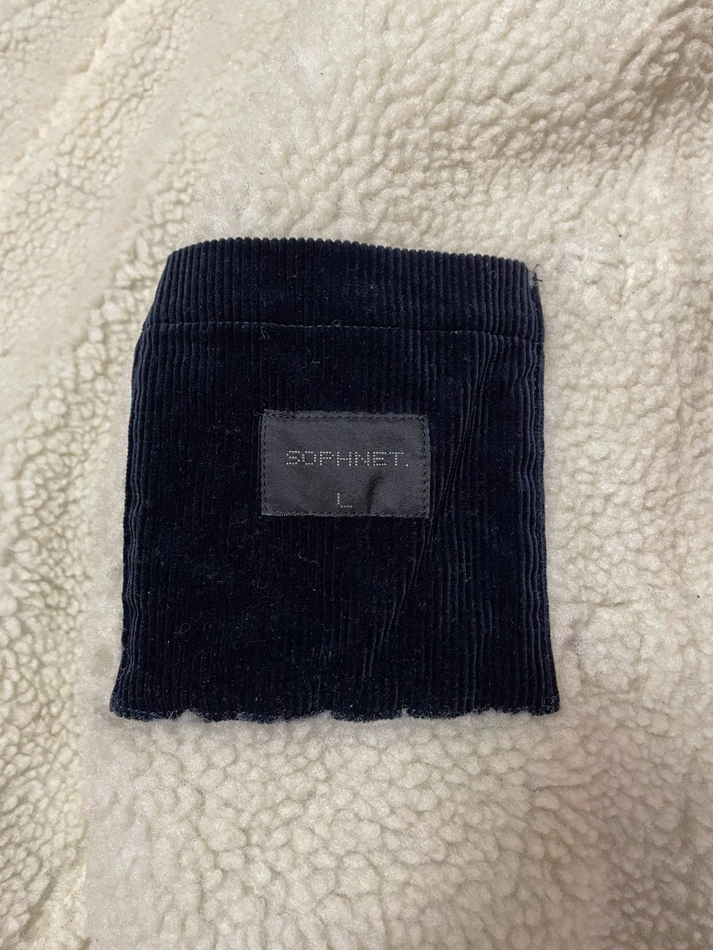 Sophnet. SOPHNET. Corduroy Duffle Coat Lamb Indigo L Size US L / EU 52-54 / 3 - 8 Thumbnail