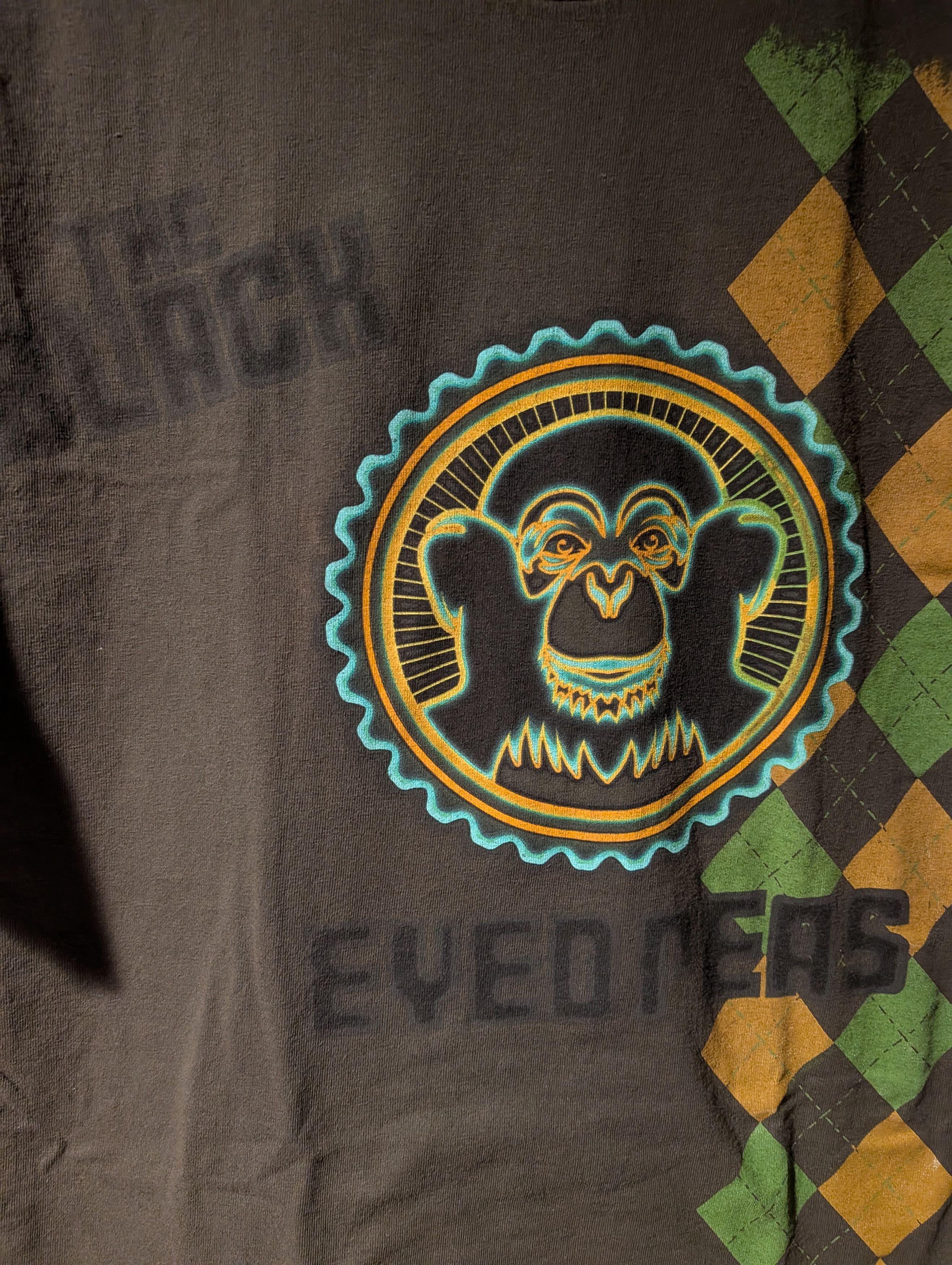 Band Tees Vintage The Black Eyed Peas Monkey Graphic T-Shirt Size US L / EU 52-54 / 3 - 2 Thumbnail
