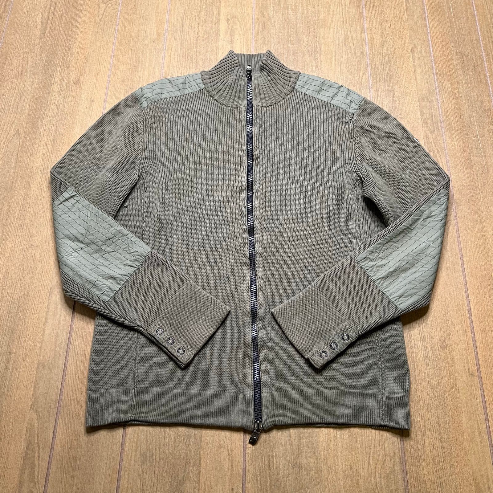 Victorinox Vintage Victorinox Swiss Army Knit Full Zip Sweater M/L Size US M / EU 48-50 / 2 - 1 Thumbnail