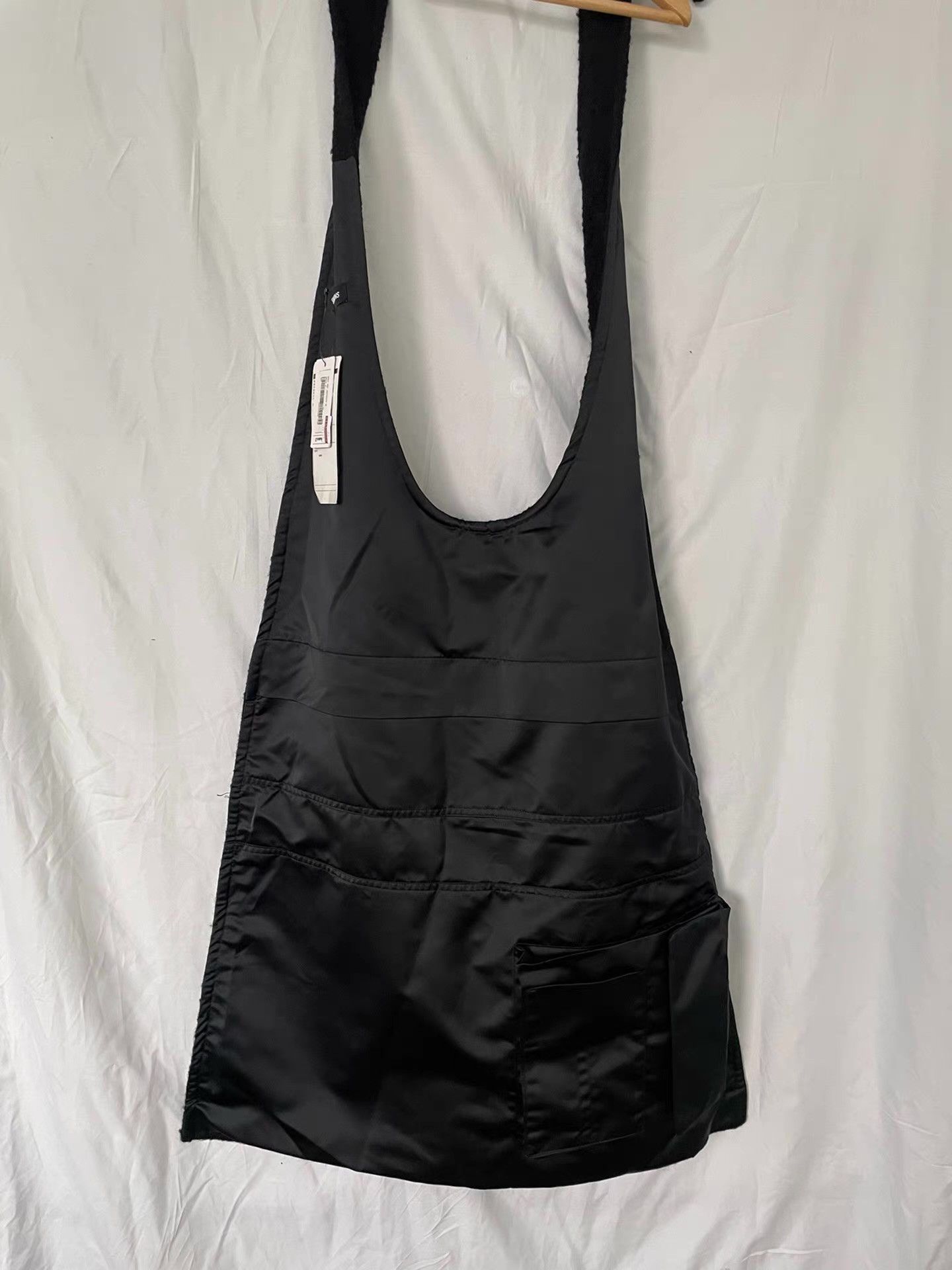 Raf Simons Raf Simons 18FW Black Wool Oversized Shoulder Bag Ｑ21 Size ONE SIZE - 2 Thumbnail