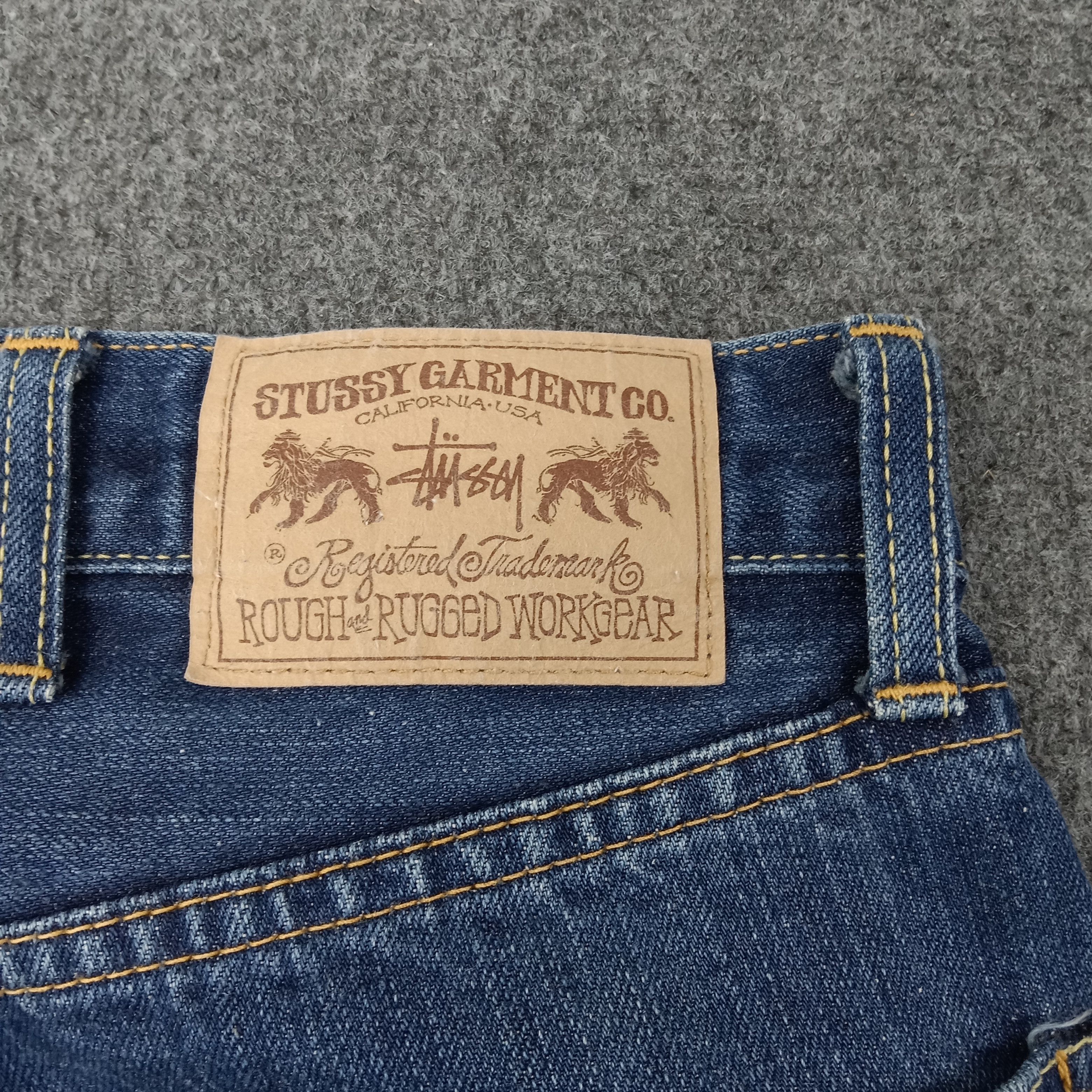 Stussy Stussy American Streetwear Style Denim Jeans C228N33 Size US 27 - 3 Thumbnail