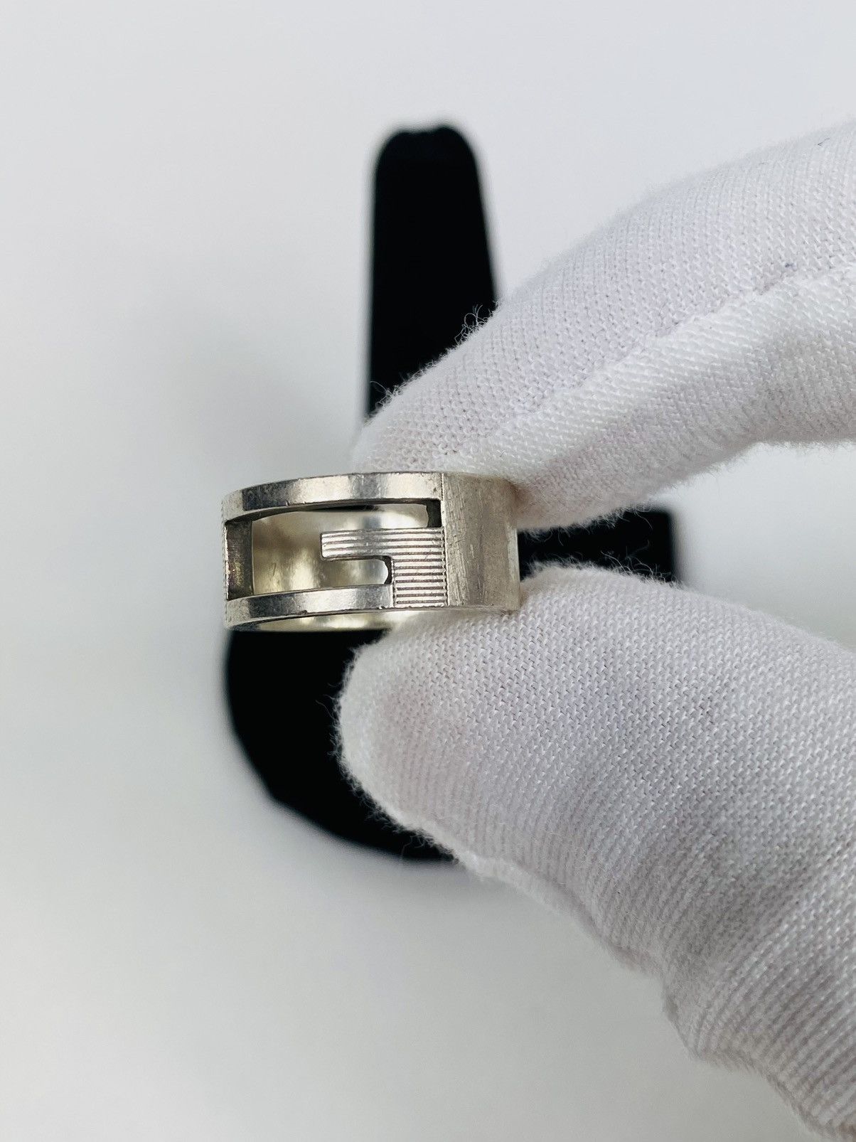 Gucci Gucci .925 Silver G Ring Size IT 7 Size ONE SIZE - 3 Thumbnail