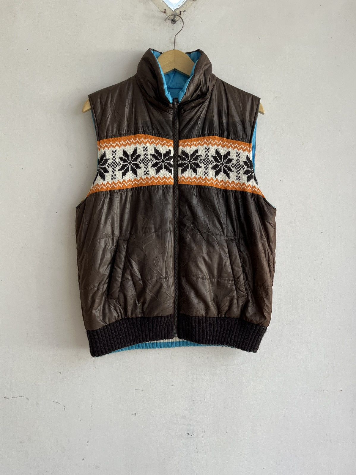 If Six Was Nine × Vintage VINTAGE DOWN PUFFER SNOW KNITTING PATTERN Size US M / EU 48-50 / 2 - 1 Thumbnail